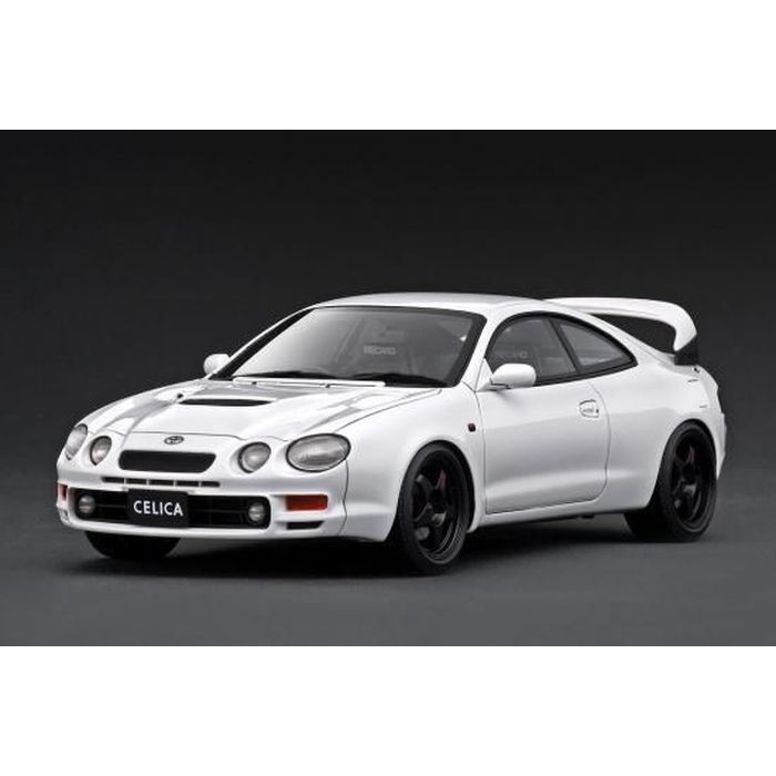 【沖縄・離島配送不可】1/18 Toyota Celica GT-FOUR (ST205) White ミニカー 模型 完成品 イグニッションモデル ティーケー・カンパニー IG3675