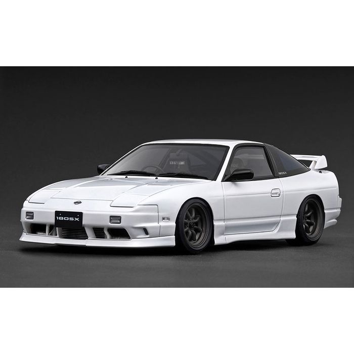 【沖縄・離島配送不可】1/18 Nissan 180SX TYPE X (RPS13) White ミニカー 模型 完成品 イグニッションモデル ティーケー・カンパニー IG3760