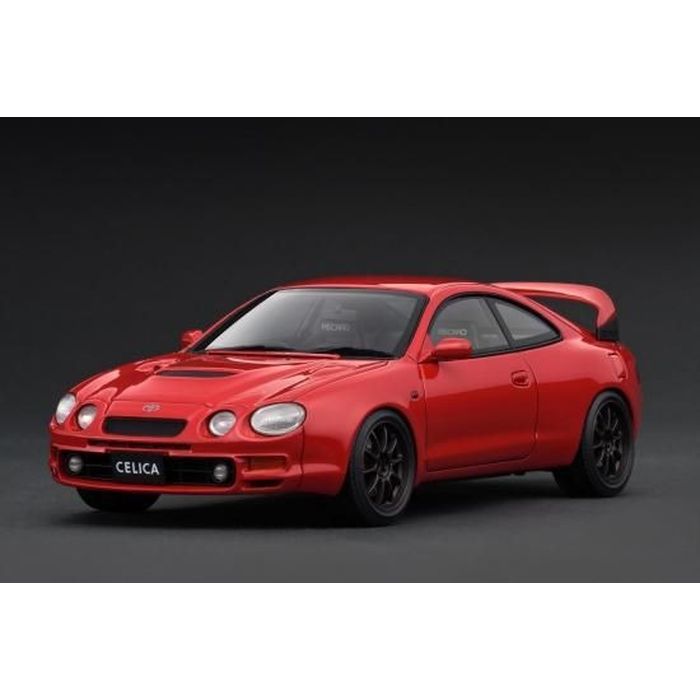 【沖縄・離島配送不可】1/18 Toyota Celica GT-FOUR (ST205) Red ミニカー 模型 完成品 イグニッションモデル ティーケー・カンパニー IG3677