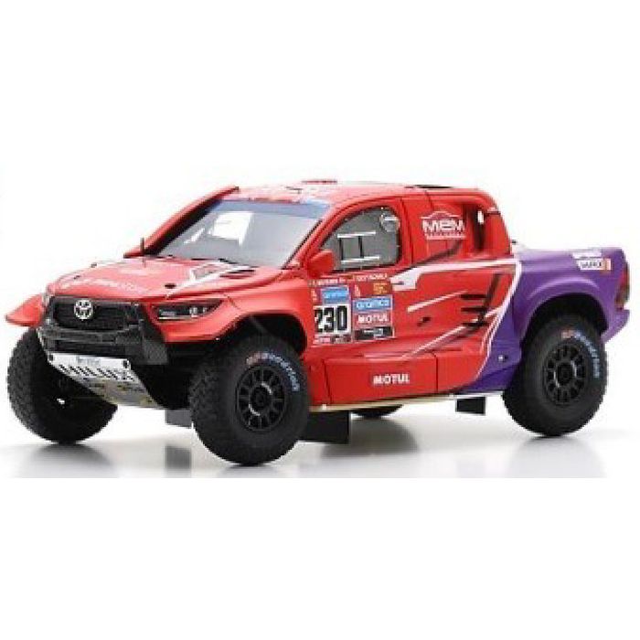 【沖縄・離島配送不可】TOYOTA HILUX No.230 3rd Dakar Rally 2023 L. Moraes - T. Gottschalk ミニカー スパーク S5886