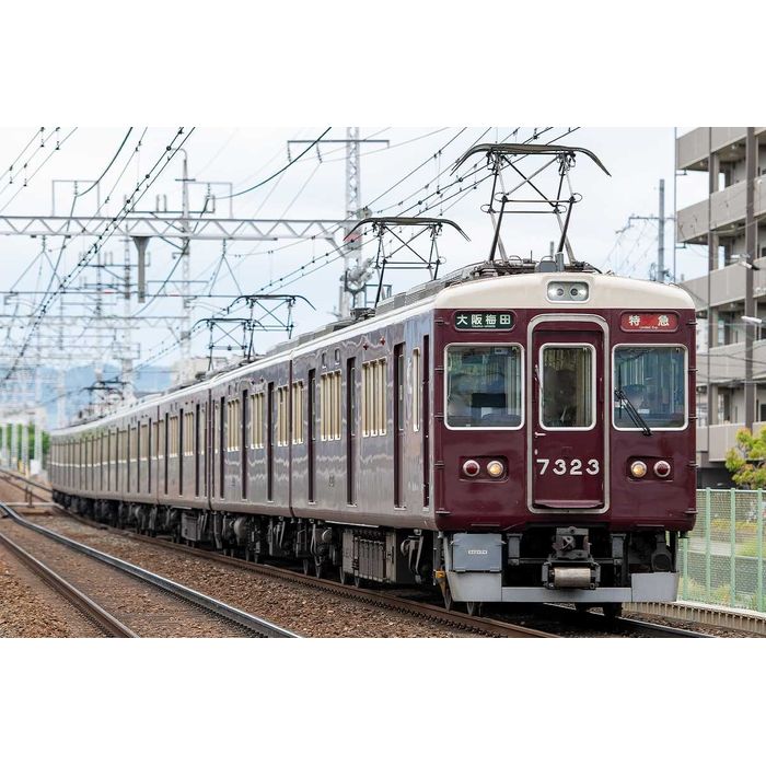 【沖縄・離島配送不可】Nゲージ 阪急7300系 （京都線・車番選択式）増結用先頭車2両セット（動力無し） 鉄道模型 グリーンマックス 32094 11,867円