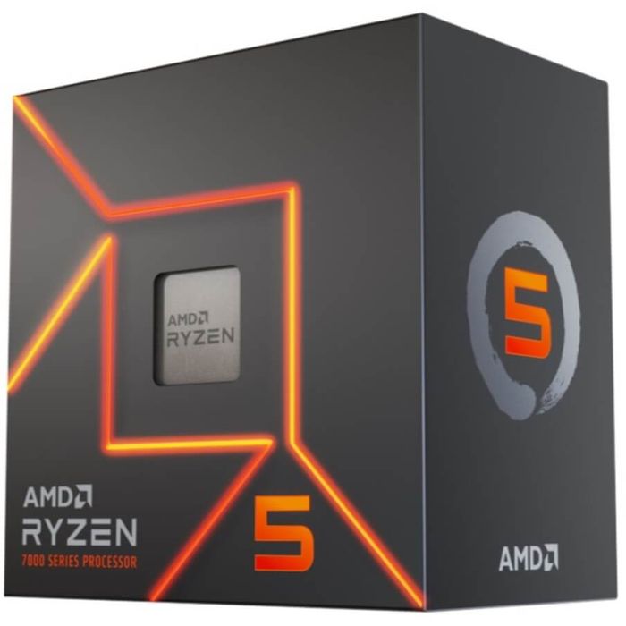【沖縄・離島送りとどける不可】【代引不可】Ryzen 5 7500F /w W Stealth Fan 【中央処理装置/学習机とっ始め 中央処理装置】 AMD AMD-100-100000597BOX
