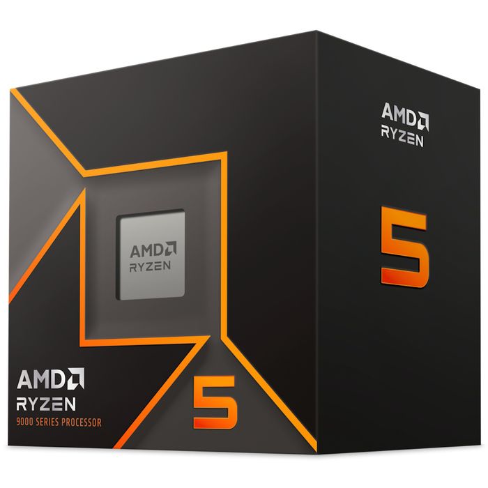 【沖縄・離島送りとどける不可】【代引不可】Ryzen 5 9500F /w W Stealth Fan 【中央処理装置/学習机とっ始め 中央処理装置】 AMD AMD-100-100001406BOX