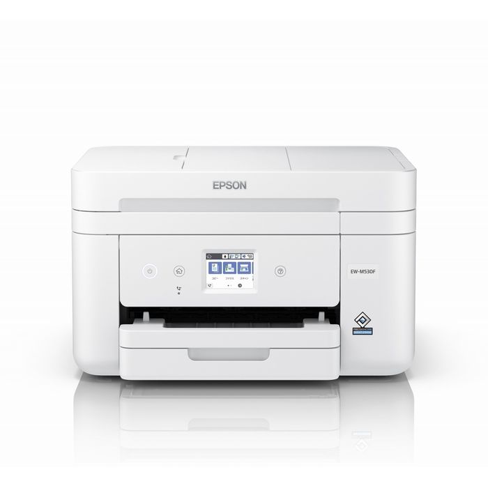 【沖縄・離島配送不可】【代引不可】 Colorio インクジェット複合機 EW-M530F 4色独立インクタンク/2.4型CTP/H-USB/LAN/W-LAN/自動両面/ADF/FAX/A4 エプソン EW-M530F 14,663円