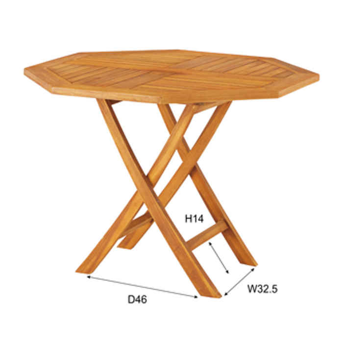北海道 沖縄 離島配送不可 代引不可 ダイニングテーブル 木製 W100 D100 H75cm 八角形 チーク ガーデンテーブル アウトドア ベランダ バルコニー テラス ガーデン 東谷 Jti 332 Gulbaan Com