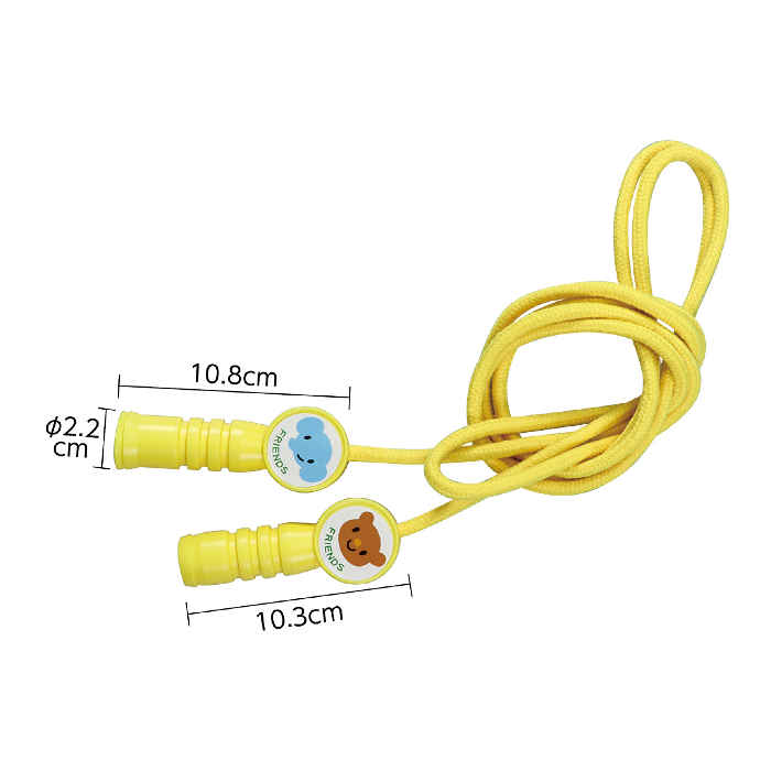 楽天市場 なかよしジョイントなわとびカラーロープ なわとび 縄跳び 子供用 幼児用 電車ごっこ 運動 外遊び 保育園 幼稚園 イエロー アーテック やるcan