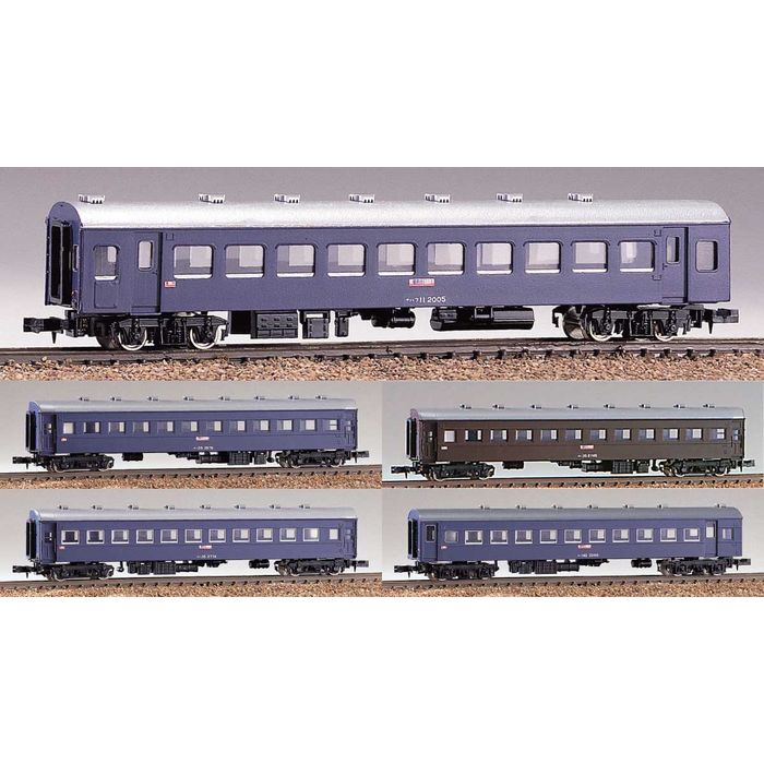042 Nゲージ 客車 5両セット 50系客車 (基本・5両セット) (鉄道模型) - ホビーサーチ 鉄道模型 N