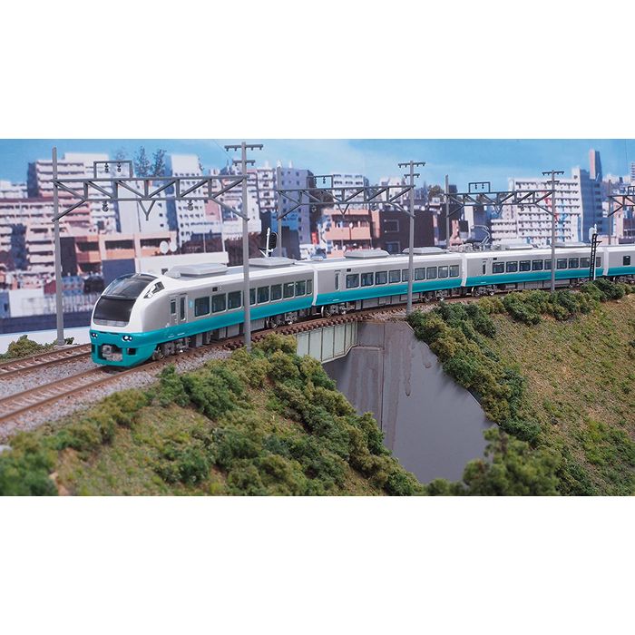 Nゲージ E653系 フレッシュひたち・緑 7両編成セット 動力付き 鉄道模型 電車 グリーンマックス 30538
