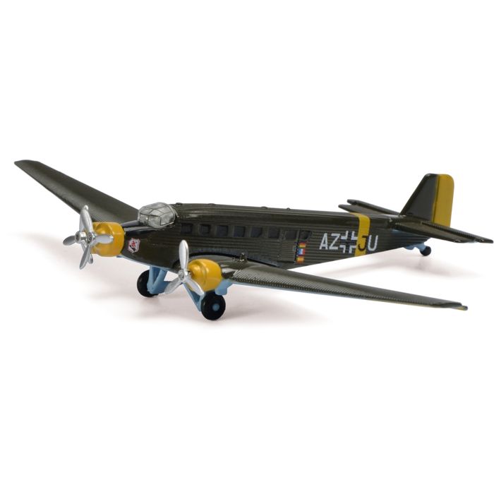 【沖縄・離島配送不可】Schuco Aviation シュコーアヴィエーション 1/72 ユンカース Ju 52/3m オリーブ Amicale Jean-Baptiste Salis 完成品 国際貿易 403551900
