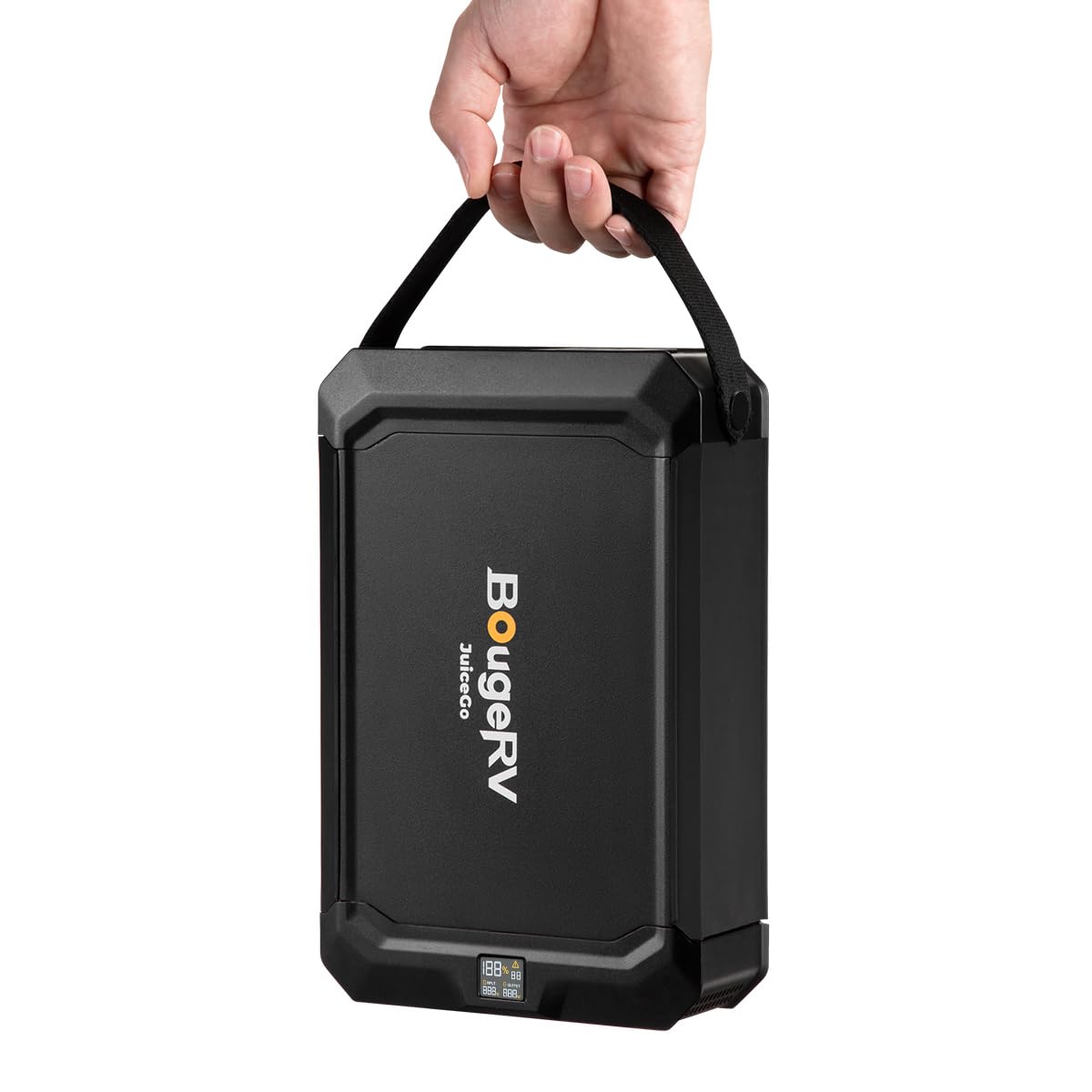 BougeRV ポータブル電源 小型 軽量 240Wh リン酸鉄【防災協会認定】 ポータブルバッテリー ポタ電 2.85Kg コンパクト 持ち運び便利 純正弦波 100WUSB-C口 パススルー 長寿命 充放電サイクル3500回以上 5つ出力ポート USB