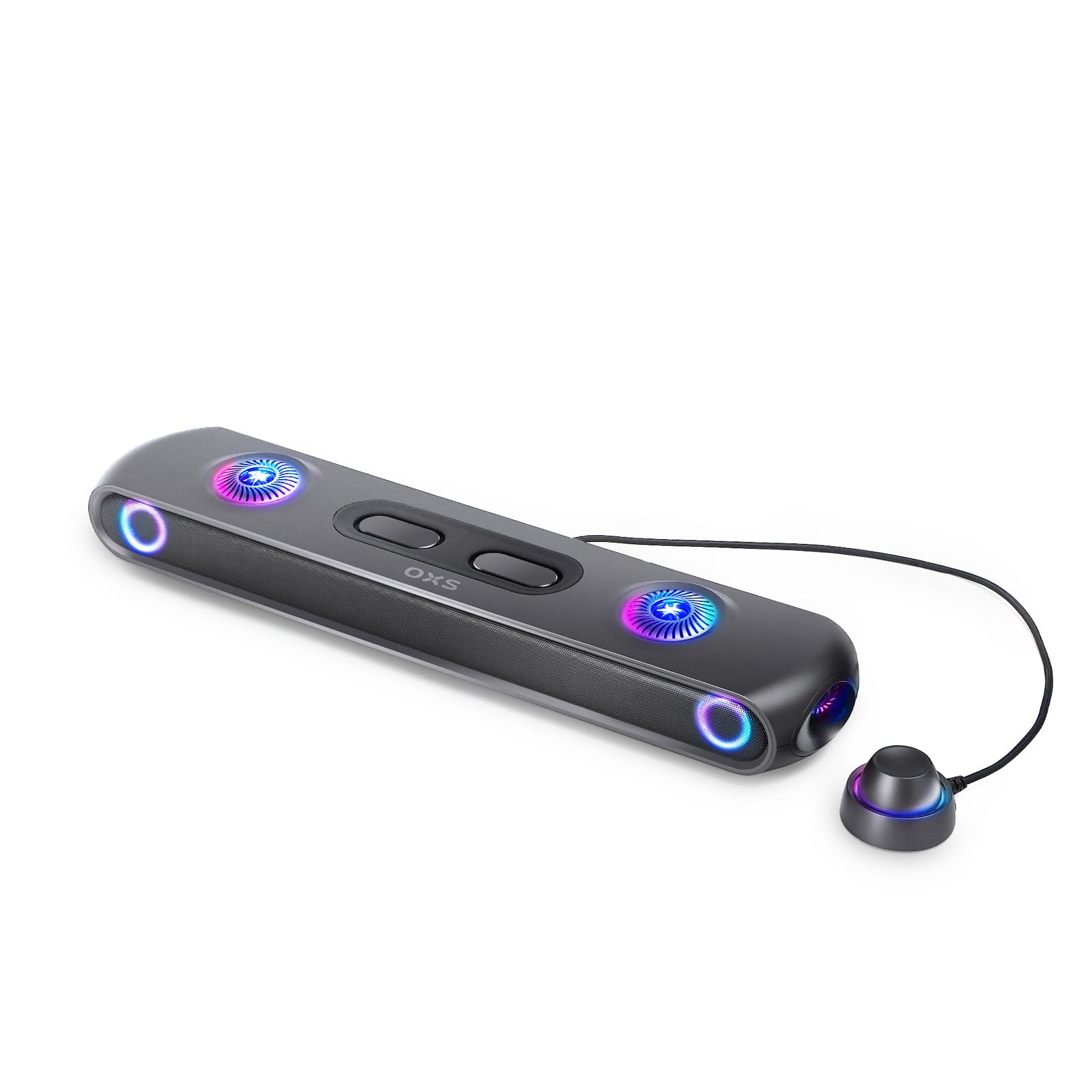 楽天市場】OXS Thunder Lite PC ゲーミング サウンドバー、バーチャル