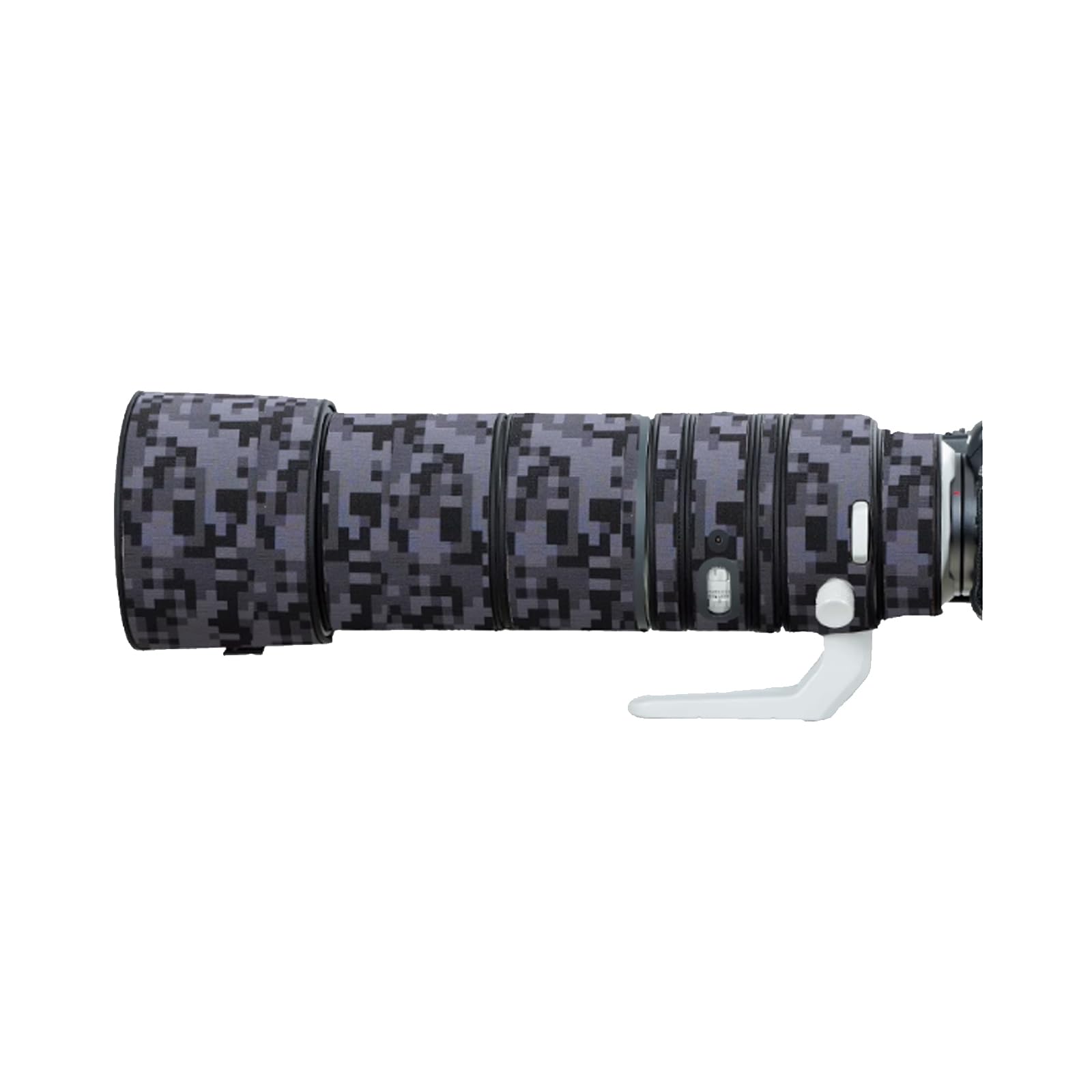 COMEOXOキヤノンレンズカバー防水素材レンズ保護カバーCANON RF 200-800mm F6.3-9 IS USM 用望遠レンズコートニコンレンズ迷彩保護カバー弾性構造の布地保護レン【色番号：#防水材質-デジタル迷彩】