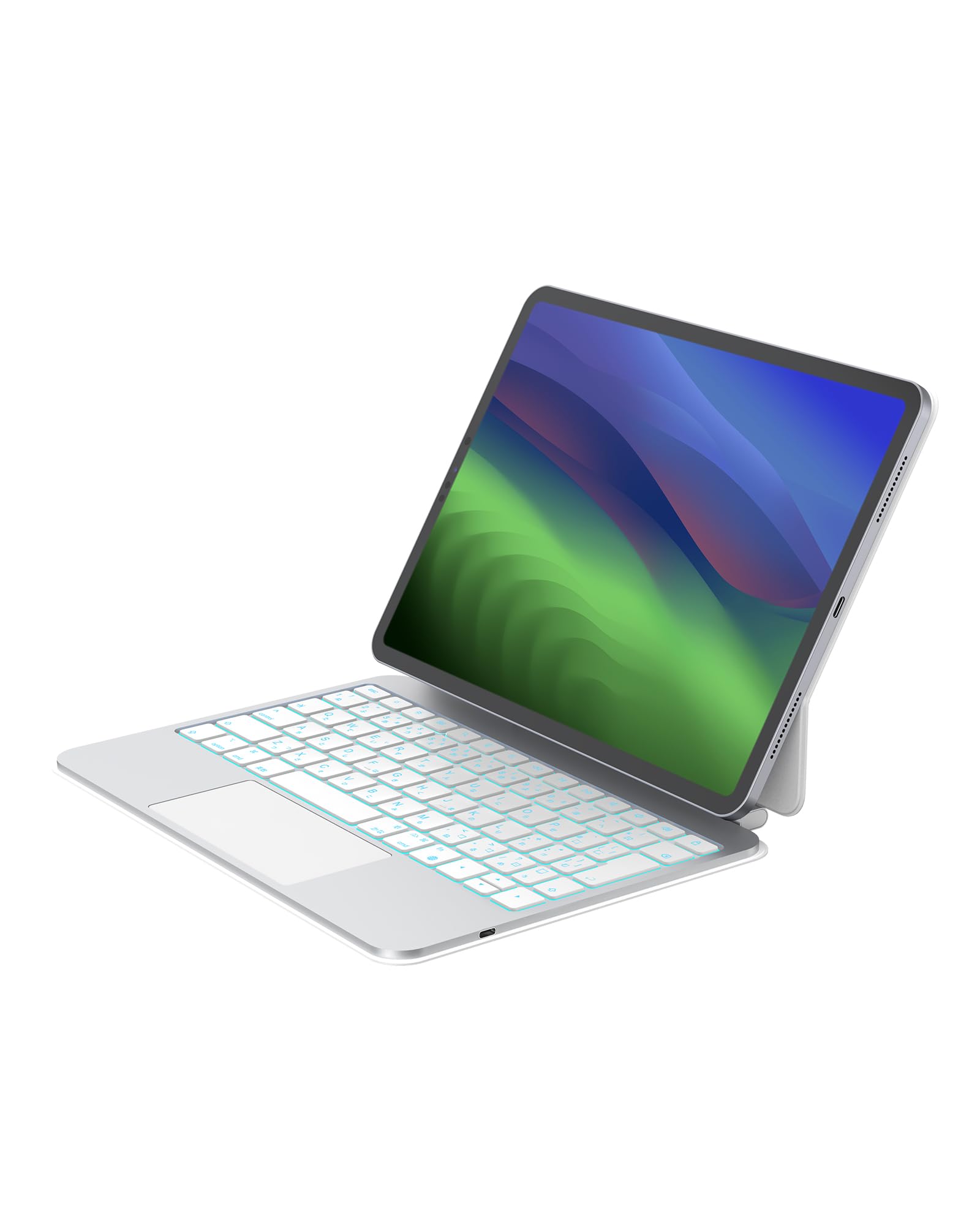 Bettdow【2026最新型】スマート接続 マジックキーボード 2025 iPad Air 第7世代(M3)&2024 Air6(M2) 11inch対応 軽量キーボードケース 単独充電不要 金属パネル iPad Pro 11第1/2/3/4世代/iPa|湖南オンライン