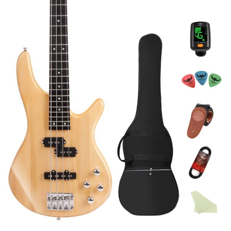 楽天市場】4弦用エレキベースブラックブリッジbass用重低音が