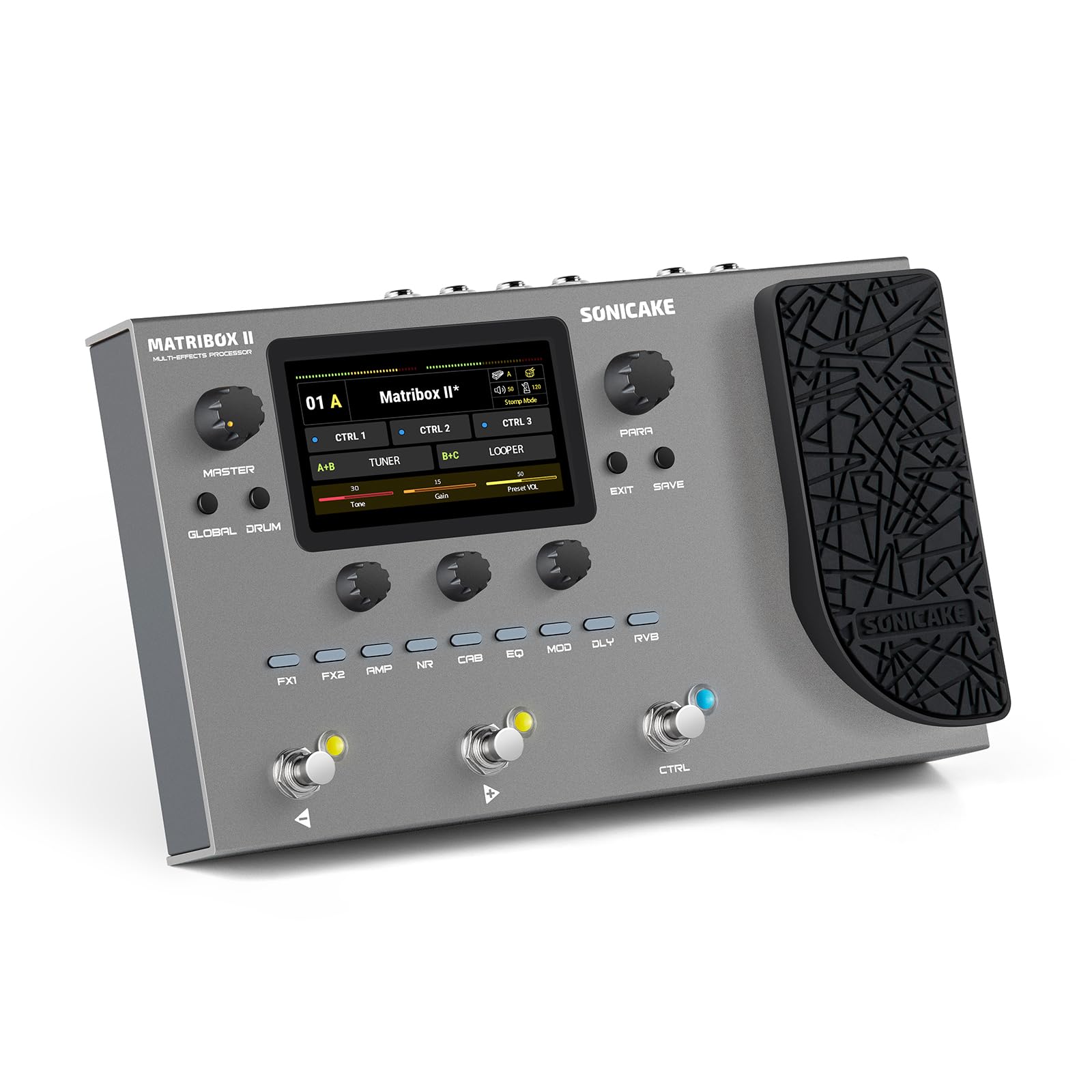 ベース NeotonicSound DynaForce BassPreampSystem NeotenicSound ベース用プリアンプシステム DynaForce : 楽器の