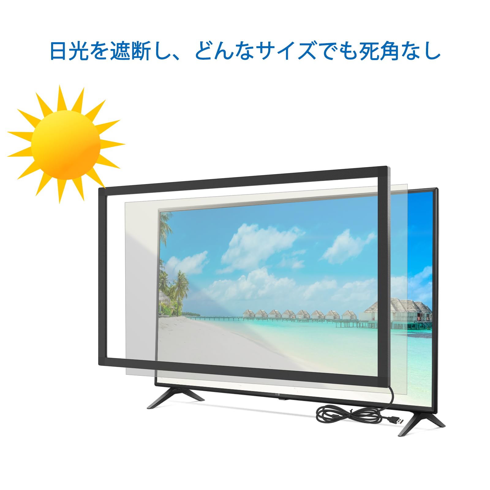 Senisway 50インチ マルチポイント 10ポイント IRタッチオーバーレイ インタラクティブ赤外線タッチフレーム ドライバーフリー USBインターフェース付き｜湖南オンライン