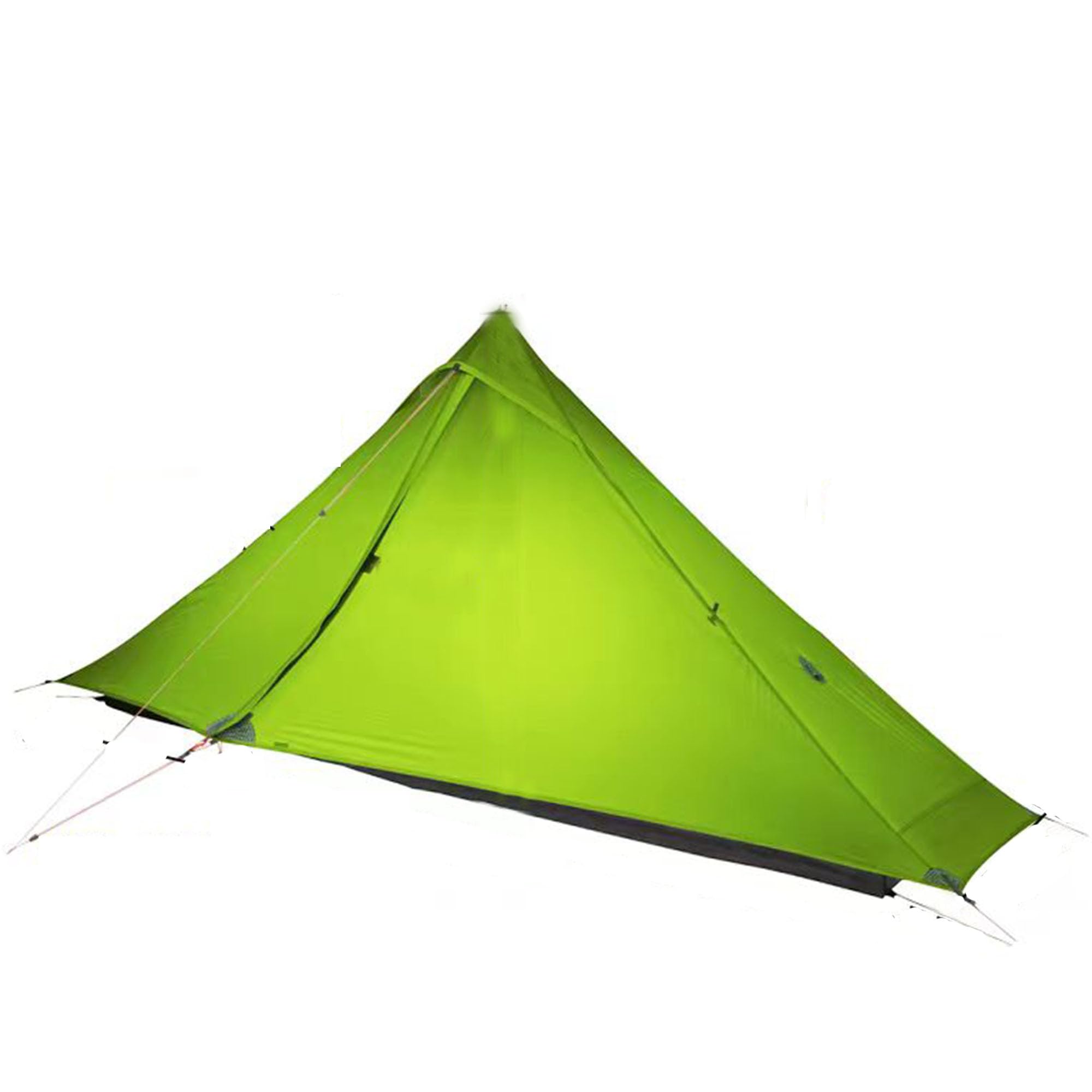 3F UL GEAR LANSHAN ティピーテント 防水PU5000mm+ 760g超軽量 大空間 設営簡単 日よけ 防風雨 防水 コンパクト 一人用 二人用 15Dナイロン 小物入れ袋 3シーズン 4シーズン メッシュ付き アウトドア ソロキャンプ 登