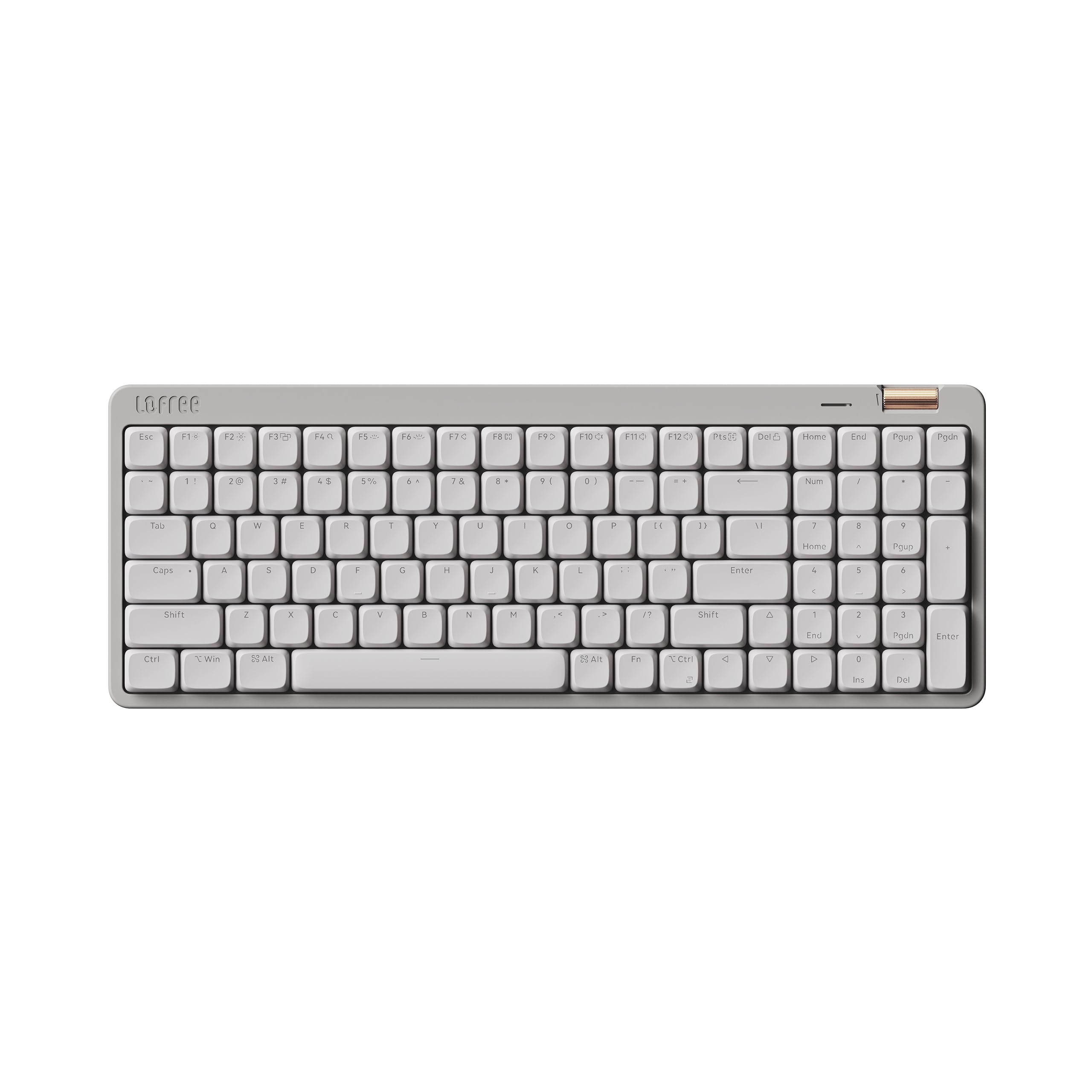 Flow Lite 100キーロープロファイルメカニカルキーボード、75%スワップ可能な充電式ワイヤレスキーボード2.4G無線接続、Bluetooth接続、Windows、Macの有線接続/スペクターリニアキースイッチ(マーブル)英・配列 技適認証取得|湖南オンライン