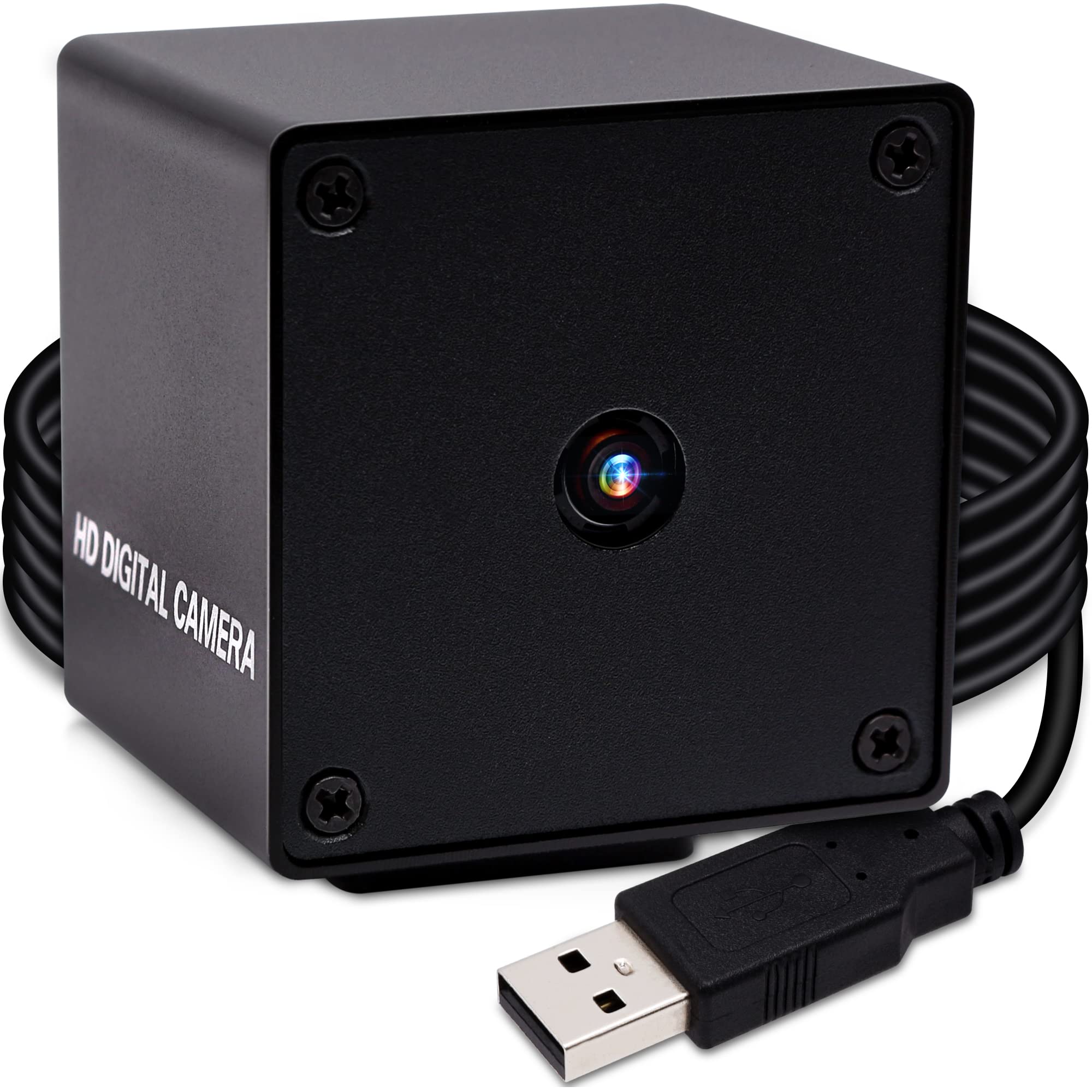 ELP 4800万画素 Webカメラ オートフォーカス 広角 小型 USBカメラ パソコン 8K ウェブカメラ UVC USB2.0 Webかめら 6000P PC USBカメラ ミニ ビデオカメラ CCTV 工業用 USB カメラ ELP-USB48MP 17,678円
