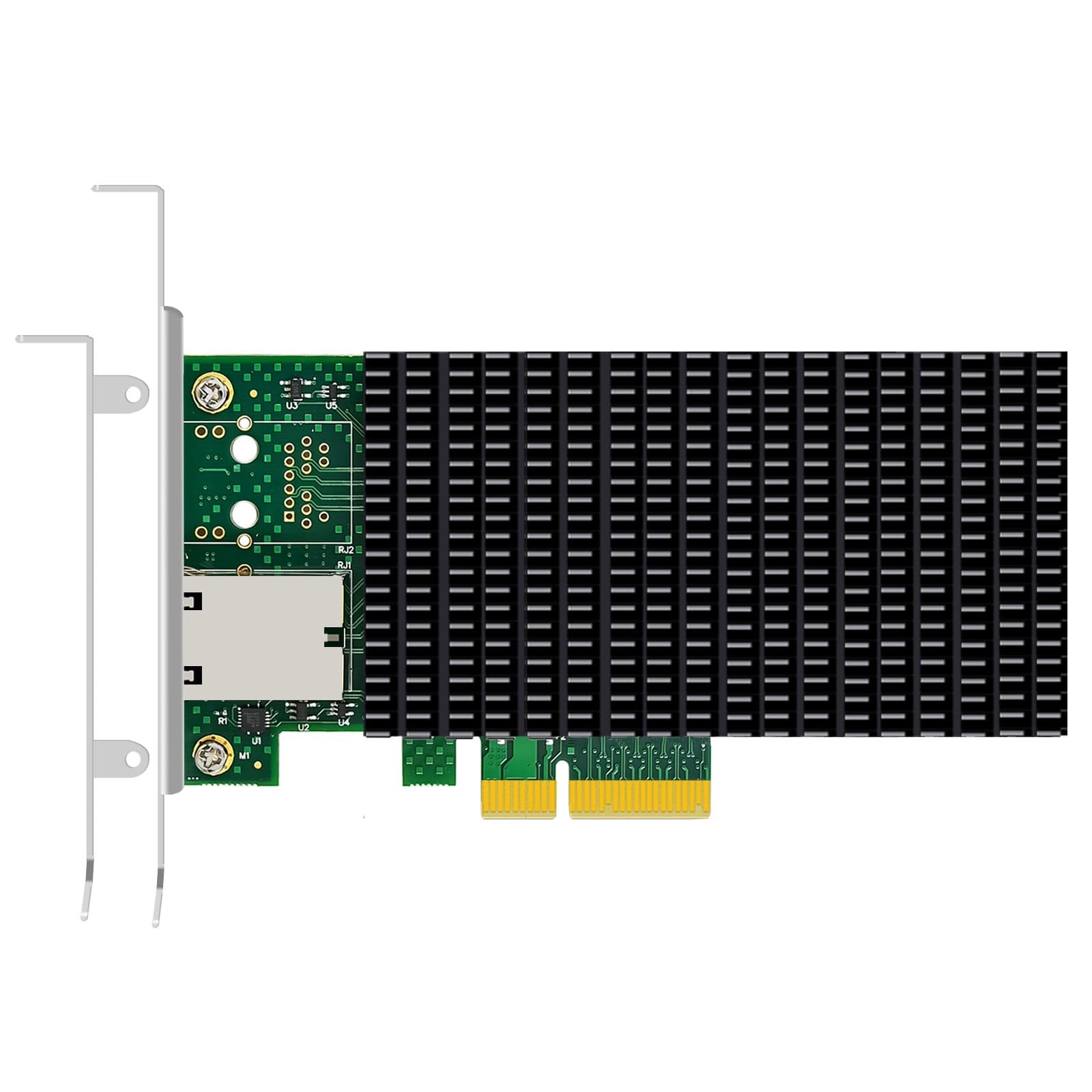 GLOTRENDS ST7381 1ポート10G RJ45イーサネットネットワークカード、Intel X550コントローラ、PCIE 3.0 X4インターフェイス、Windows 11/10/Windowsサーバ/Linux/ESX/VMware ESXi 16,738円