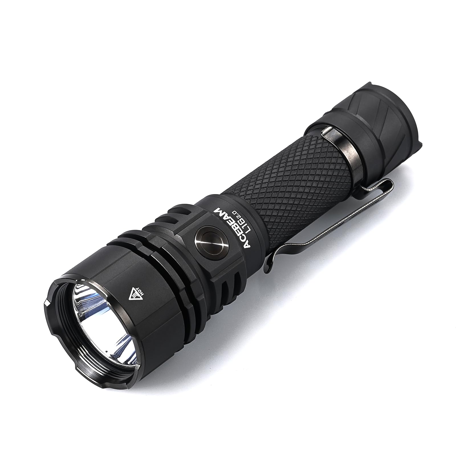 ACEBEAM L16 2.0 小口径 長距離 タクティカルライト 600メートル 1950ルーメン デュアルスイッチ 強力 LED懐中電灯 USB-C充電式 フラッシュライト 小型でポータブル 緊急時、自衛、作戦、野外活動、修理作業、パトロールなどに最適|湖南オンライン