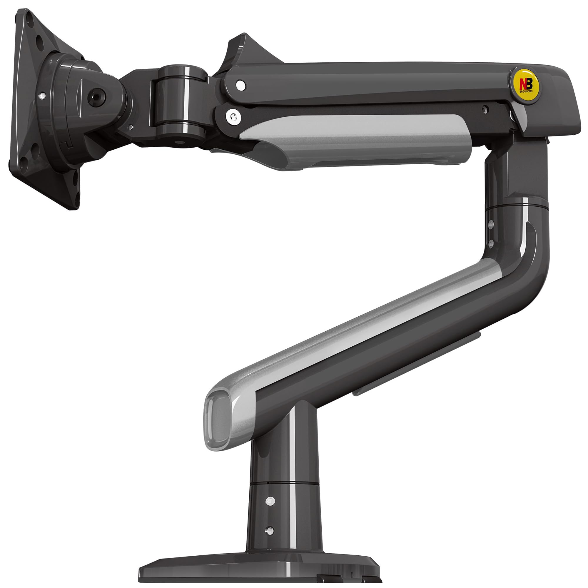 楽天市場】NB ERGONOMIC モニターアーム 耐荷重2-18kg 50インチ