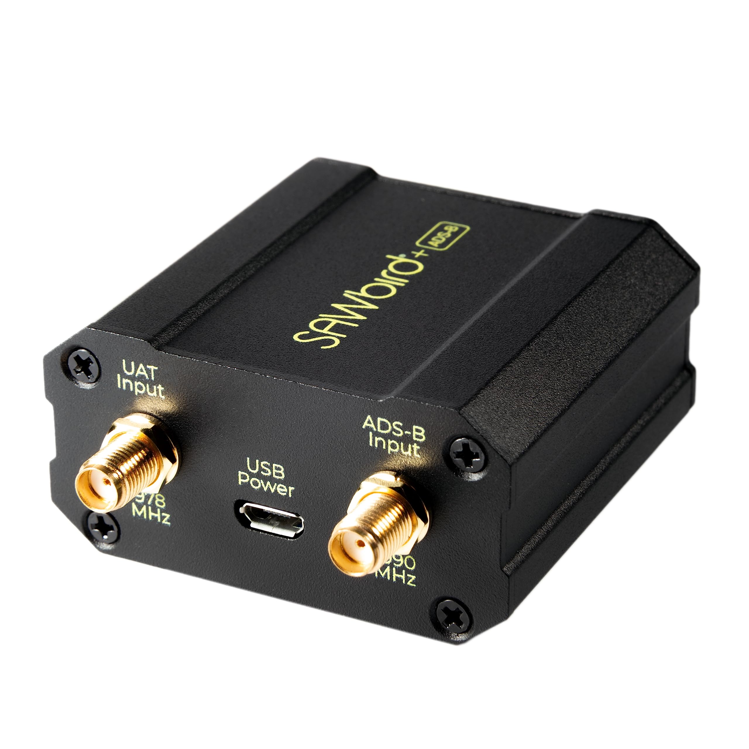 Nooelec SAWbird+ ADS-B:プレミアム、デュアルチャンネル、カスケード超低ノイズアンプ(LNA)&飛行機追跡アプリケーション用フィルターモジュール1090MHz(ADSB)および978MHz(UAT)センター周波数