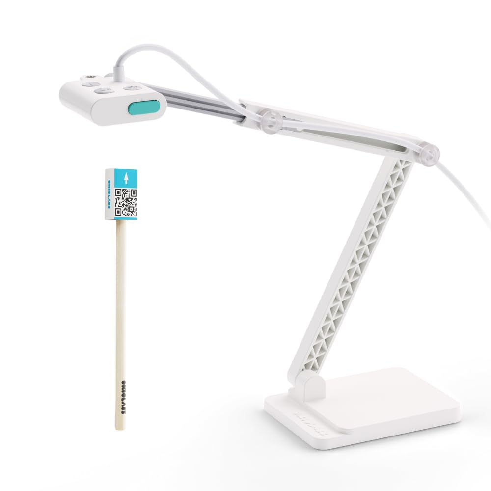 OKIOLABS OKIOCAM S2-4K 書画カメラ/WEBカメラ/実物投影機 UHD 800万画素10cm近接撮影 PC Mac iPad対応 マイク内蔵 オンライン授業 Zoom テレビ会議最適