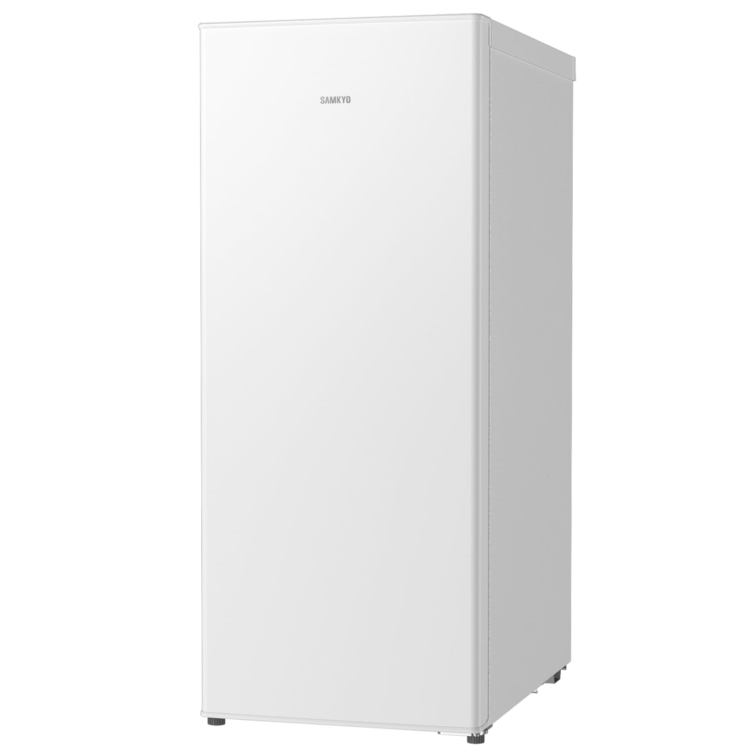 SAMKYO 冷凍庫 70L 幅35.6cm スリム 自動霜取り 急速冷凍 -27℃ 5段階温度調節 ファン式 冷凍ストッカー 前開き 省スペース 静音 セカンド冷凍庫 家庭用 ZU70SD ホワイト|湖南オンライン