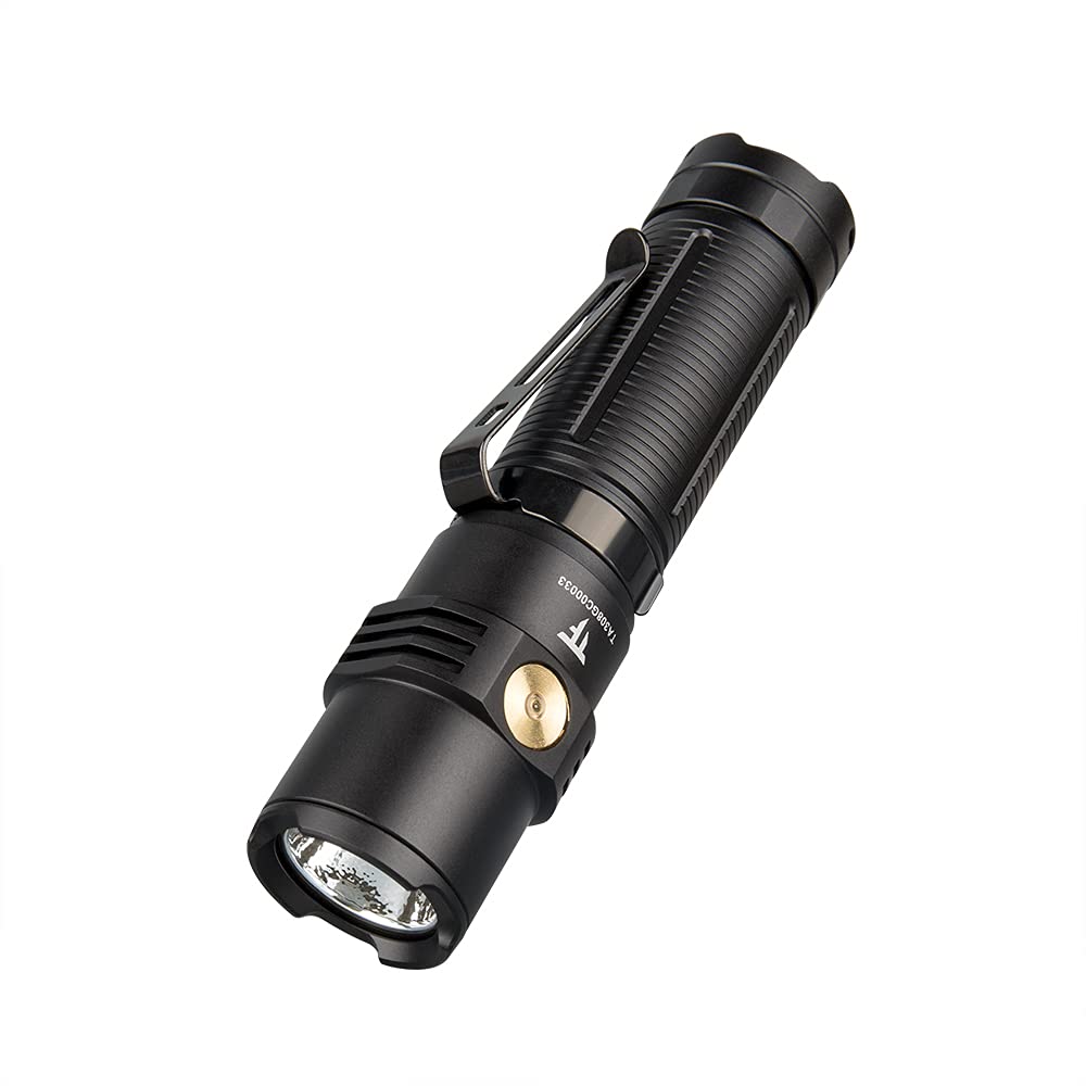 Trustfire EDC懐中電灯 強力 小型 led 軽量 磁気充電 フラッシュライト 軍用 最強 大容量 3300ルーメン 超強遠射ライト362M、IP68防塵・防水 ハンディライト マグネットテール 1mの落下防止高さ 残量表示 超高輝度 ブラックラ|湖南オンライン
