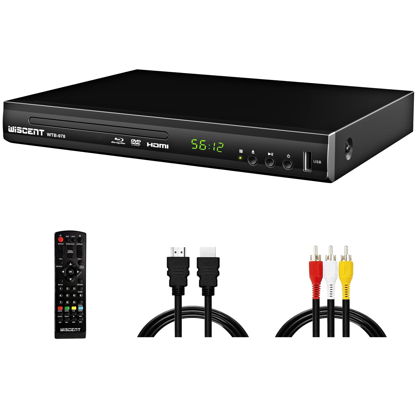 ブルーレイディスク&DVDプレーヤー／HDMIケーブル付 Amazon | ポータブルブルーレイプレーヤー DVDプレーヤー Blu