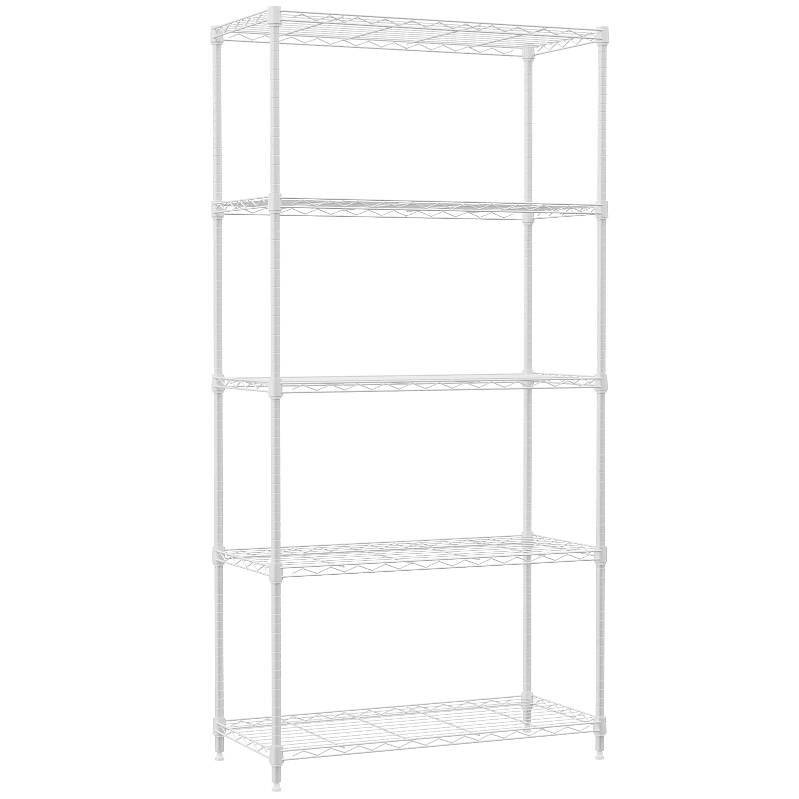 楽天市場】IZEUKスチールラック5段高さ伸縮メッシュ収納棚防錆加工