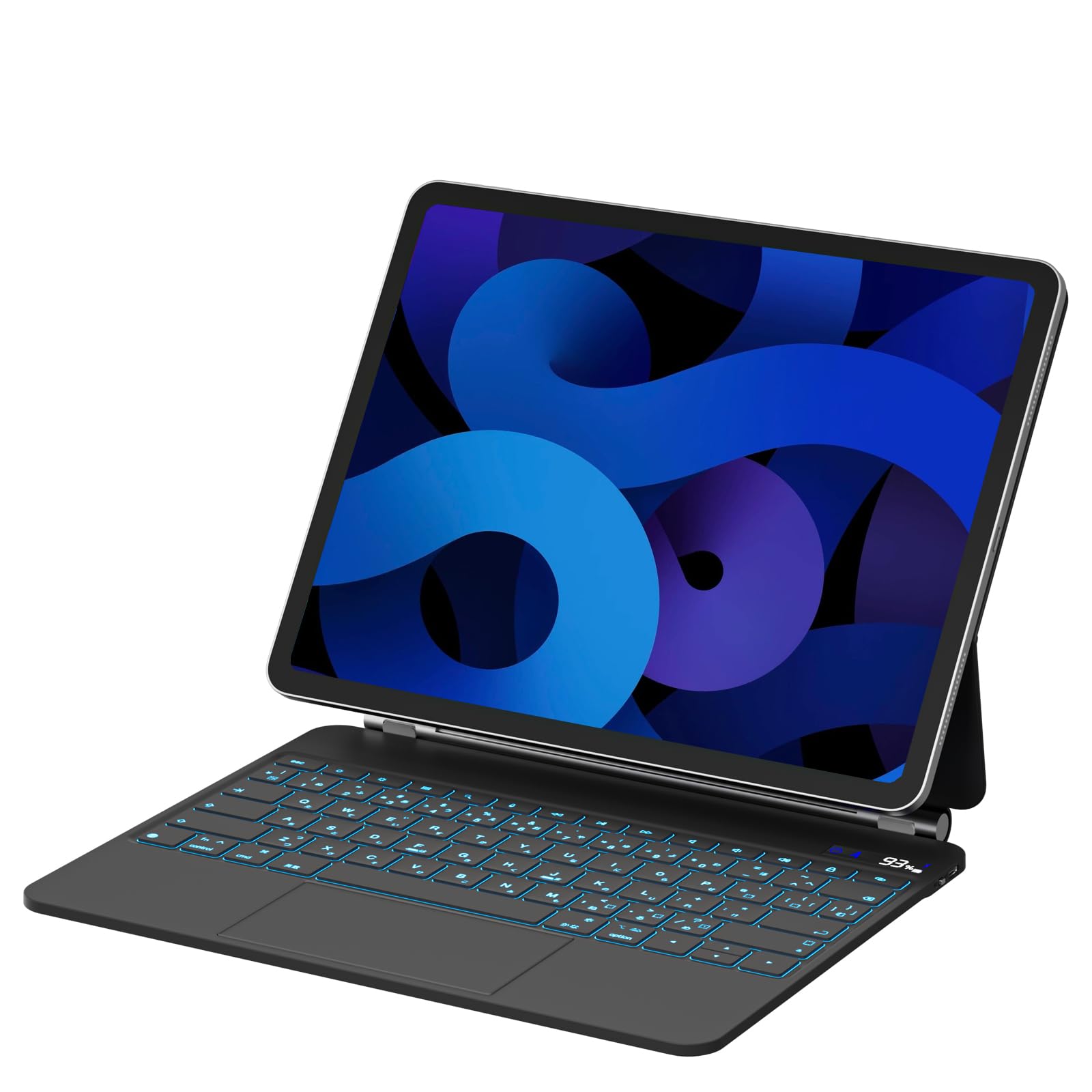 マジックキーボード SUKEBON 2025 iPad Air 13インチ(M3)に対応 2024 iPadAir6(M2)13インチ iPadPro 12.9インチに適用 iPad用キーボード付きケース 【日本技適認証取得】 磁気設計 トラックパッド付き|湖南オンライン