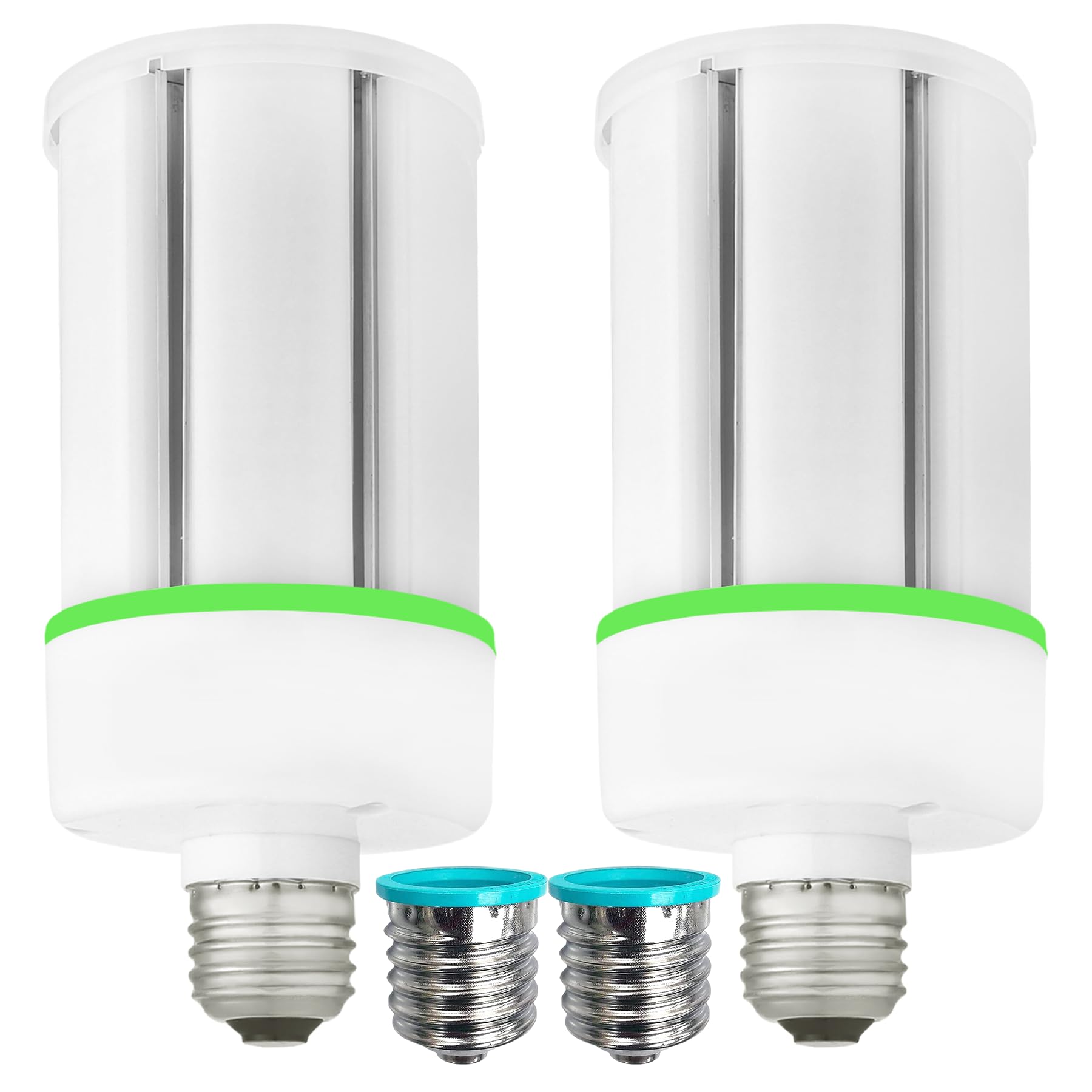FWAYTECH LED電球 E26 電球色 E39口金付け 36W 4800LM 超軽量タイプ 2700K LED街灯 LEDコーンランプ 200W-250W水銀灯/水銀ランプ相当 街灯 街路灯 庭園灯 玄関灯 IP64防水防塵 2個セット (電球色, 6,793円