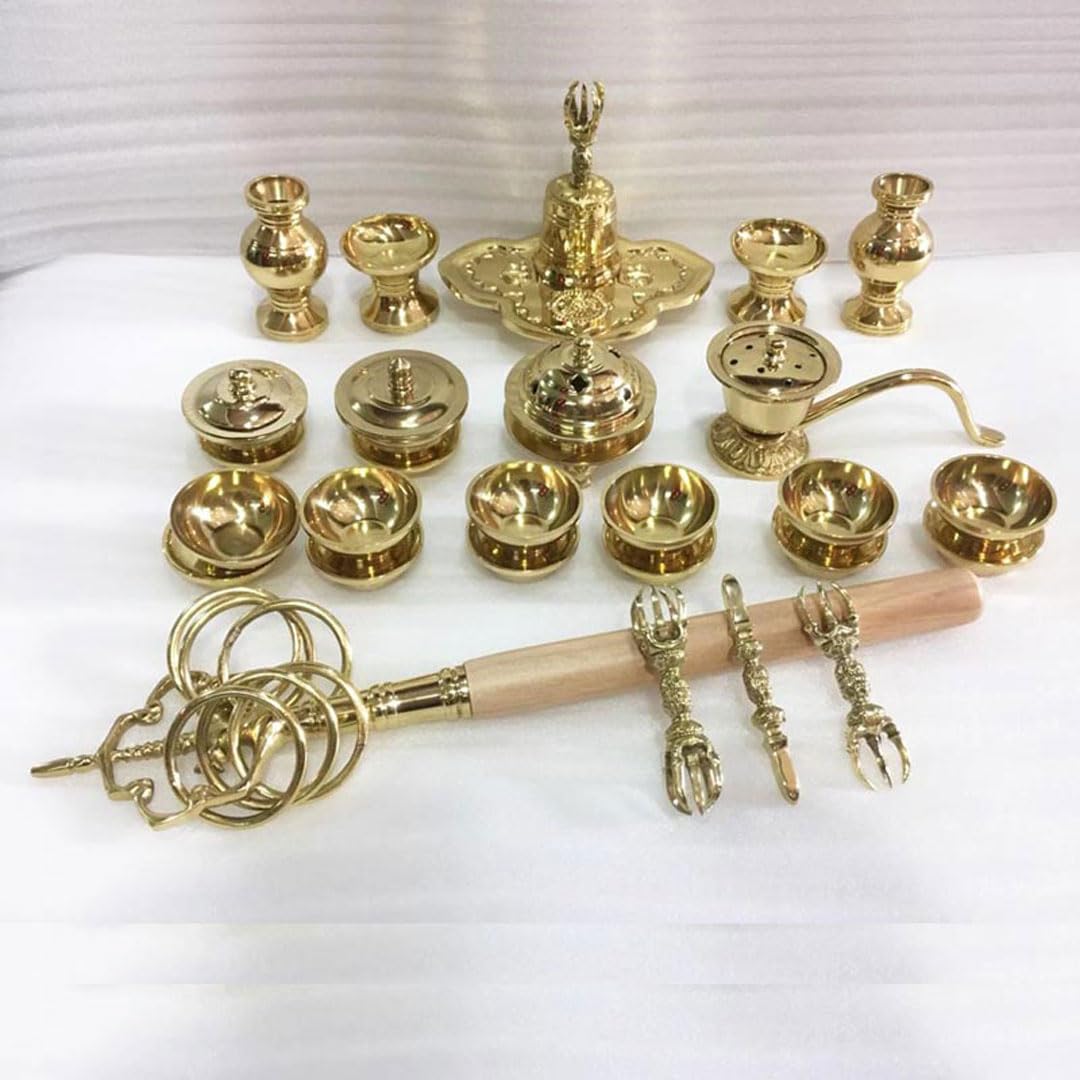 前具 小々型(一面器)◆密教で使われる仏具・密教法具・寺院仏具・20点セット|湖南オンライン