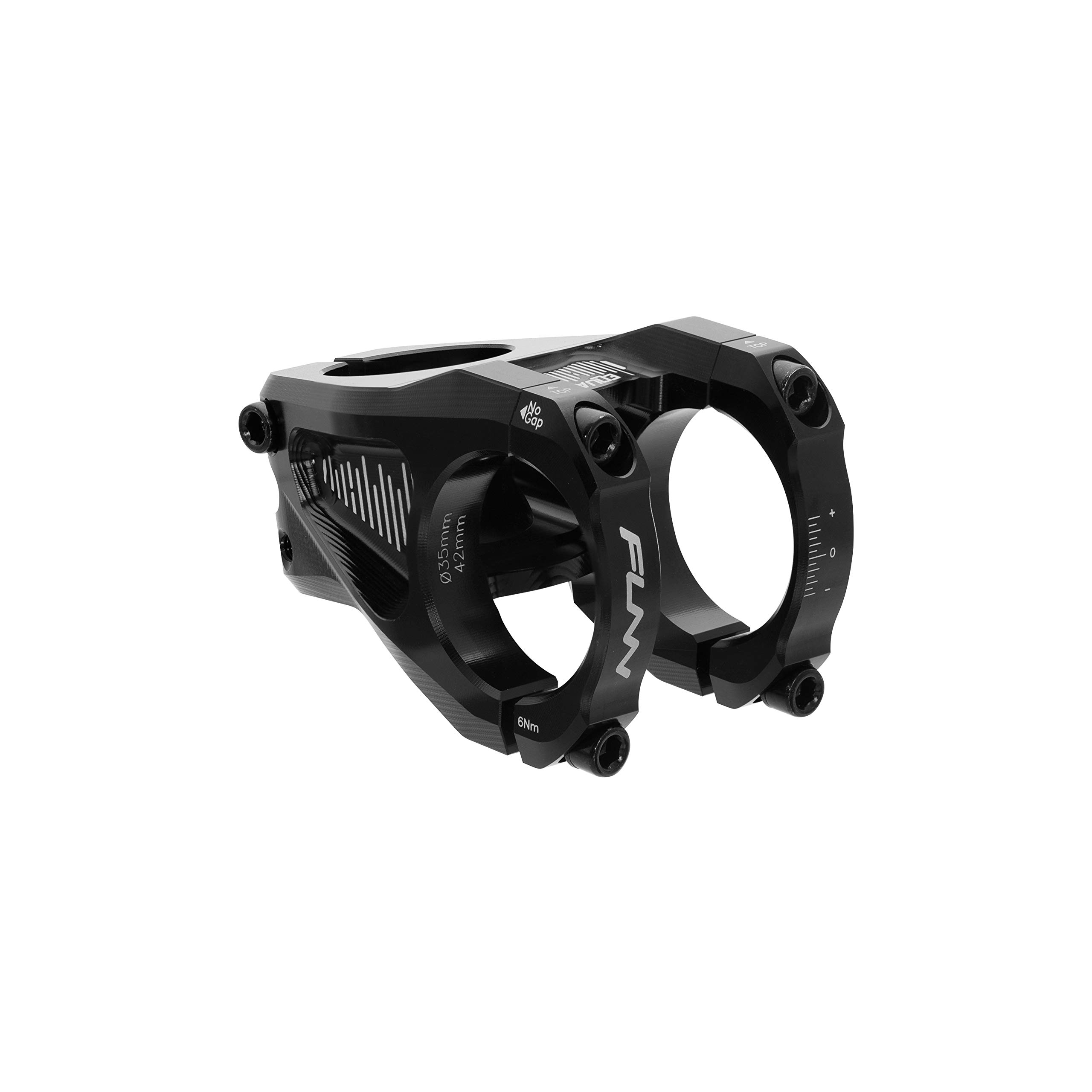Funn イコライザ（Equalizer） MTB ステム 35 mm × 長さ 42mm ステム - クランプ直径：35mm - マウンテンバイク BMX 自転車 に適用 バイク ハンドル ステム (ブラック)
