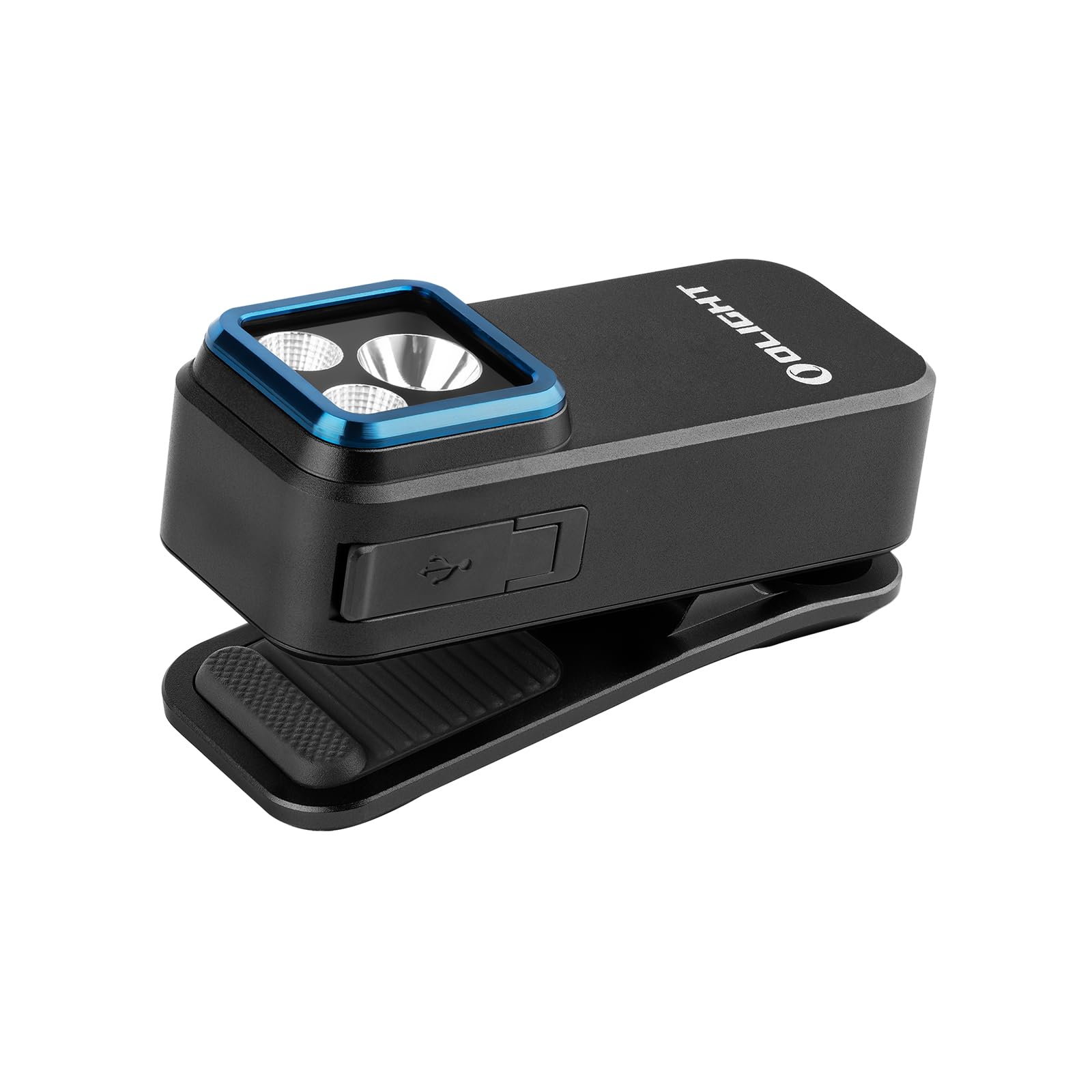 OLIGHT(オーライト) Oclip Pro クリップライト LEDランニング 軽量 小型 3つの光源 500ルーメン 射程120メートル IPX6防水 Type-C充電式 クリップオン 高視認性 犬 散歩 キャンプ 点検 ウォーキング サイクリング ハ