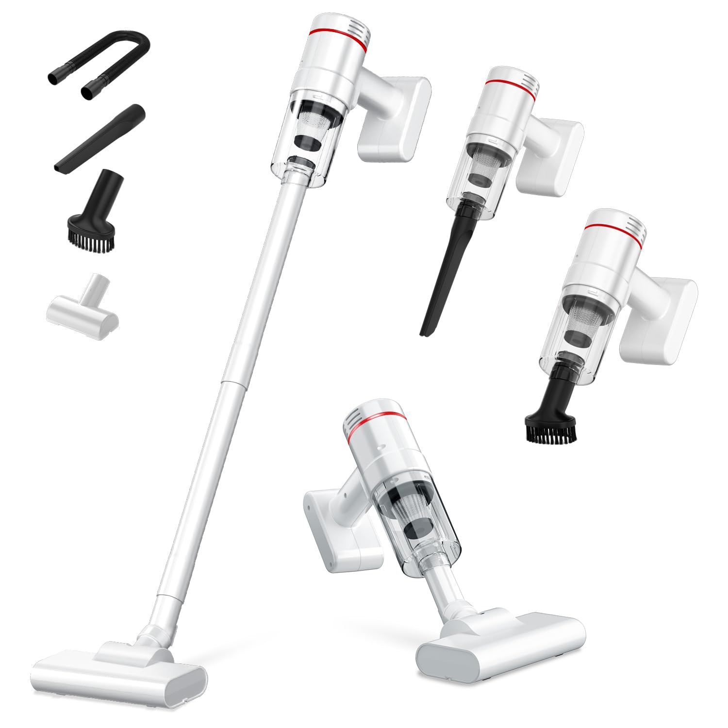 楽天市場】掃除機 コードレス 【2025進級版&26000pa超強力吸引&LCD