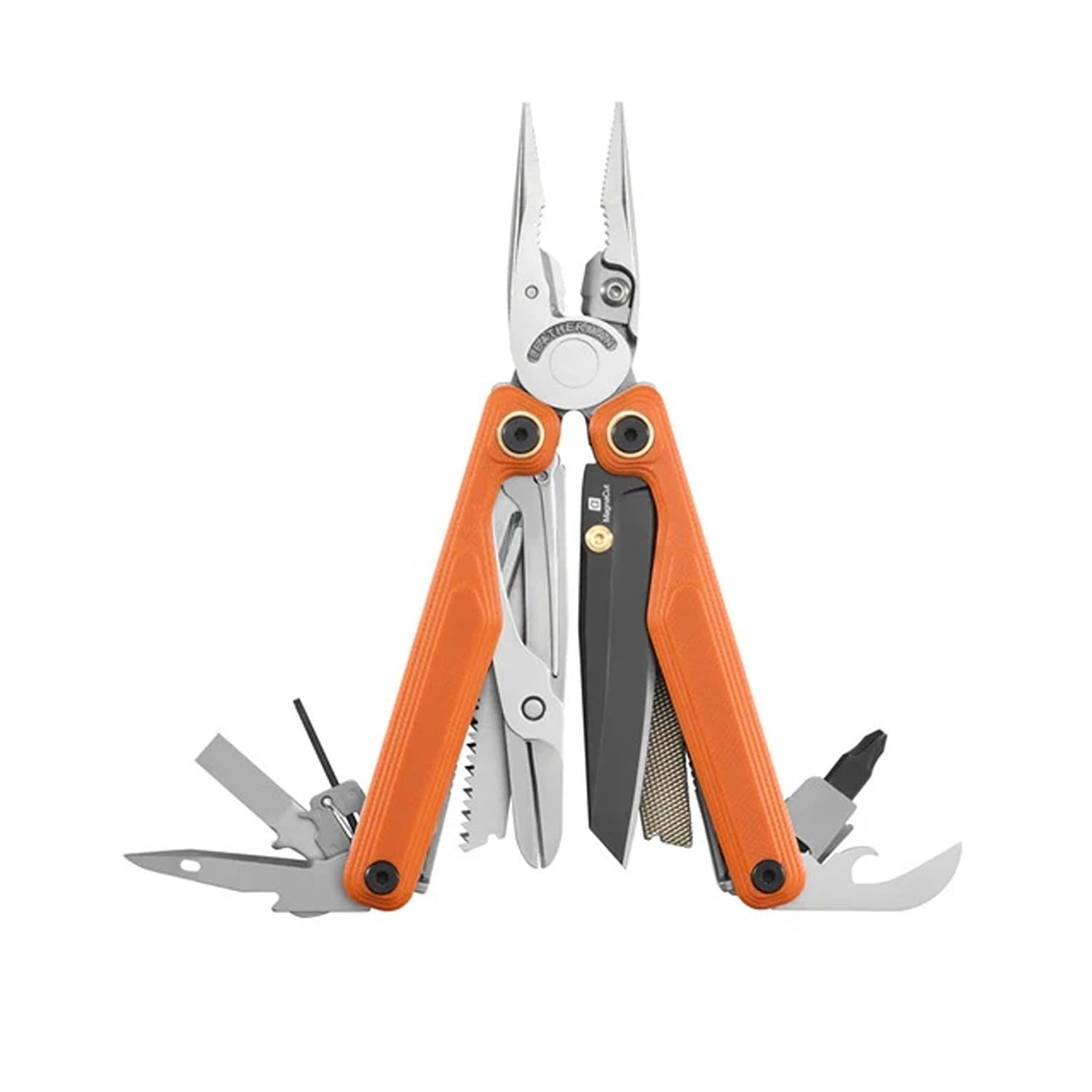 LEATHERMAN (レザーマン) マルチツール Wave Alpha 18機能 MagnaCut直刃 G10ハンドル 25年保証 登山 釣り アウトドア グリーン (Cascadia)｜湖南オンライン 33,181円
