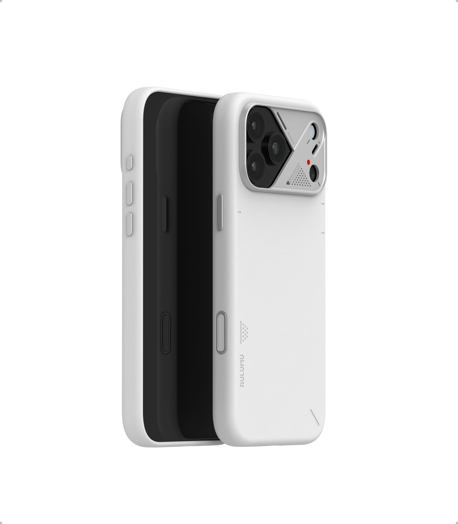 Aulumu A17 iPhone 17 Pro Max ケース ヴィーガンレザー MagSafe対応 CoolHyper冷却システム搭載 カメラコントロールボタン 急速充電対応 マグネット搭載 全面保護 耐衝撃 指紋防止 ホワイト｜湖南オンライン