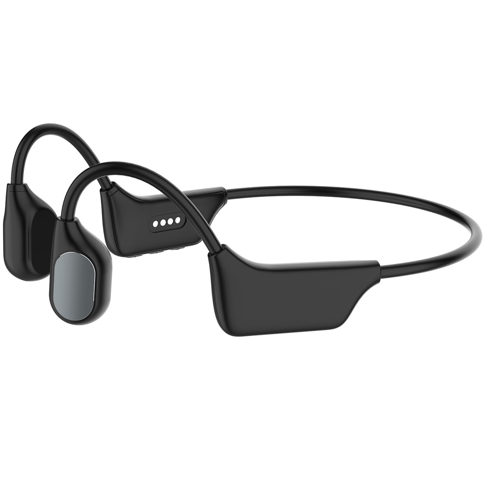 Vimaydo【2025年革新型】 集音器 骨伝導 イヤホン 軽量 ワイヤレス USB充電式 4段階音量調節 軽量 耳に入る必要はない ノイズ低減 ハウリング防止 電話/音楽対応 紛失対策 日本語説明書付き|湖南オンライン