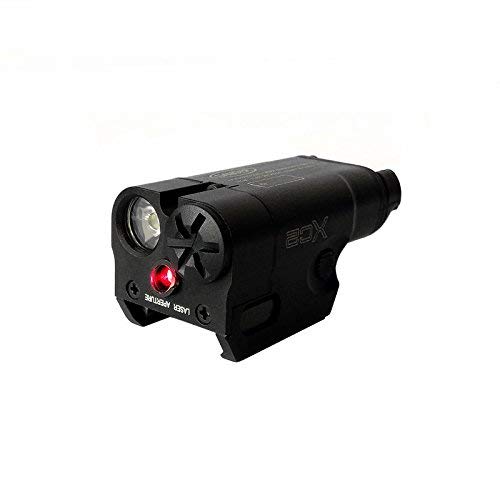 HYP XC2 タイプ コンパクト ピストル LEDライト BK 20mmレール対応 (Black)