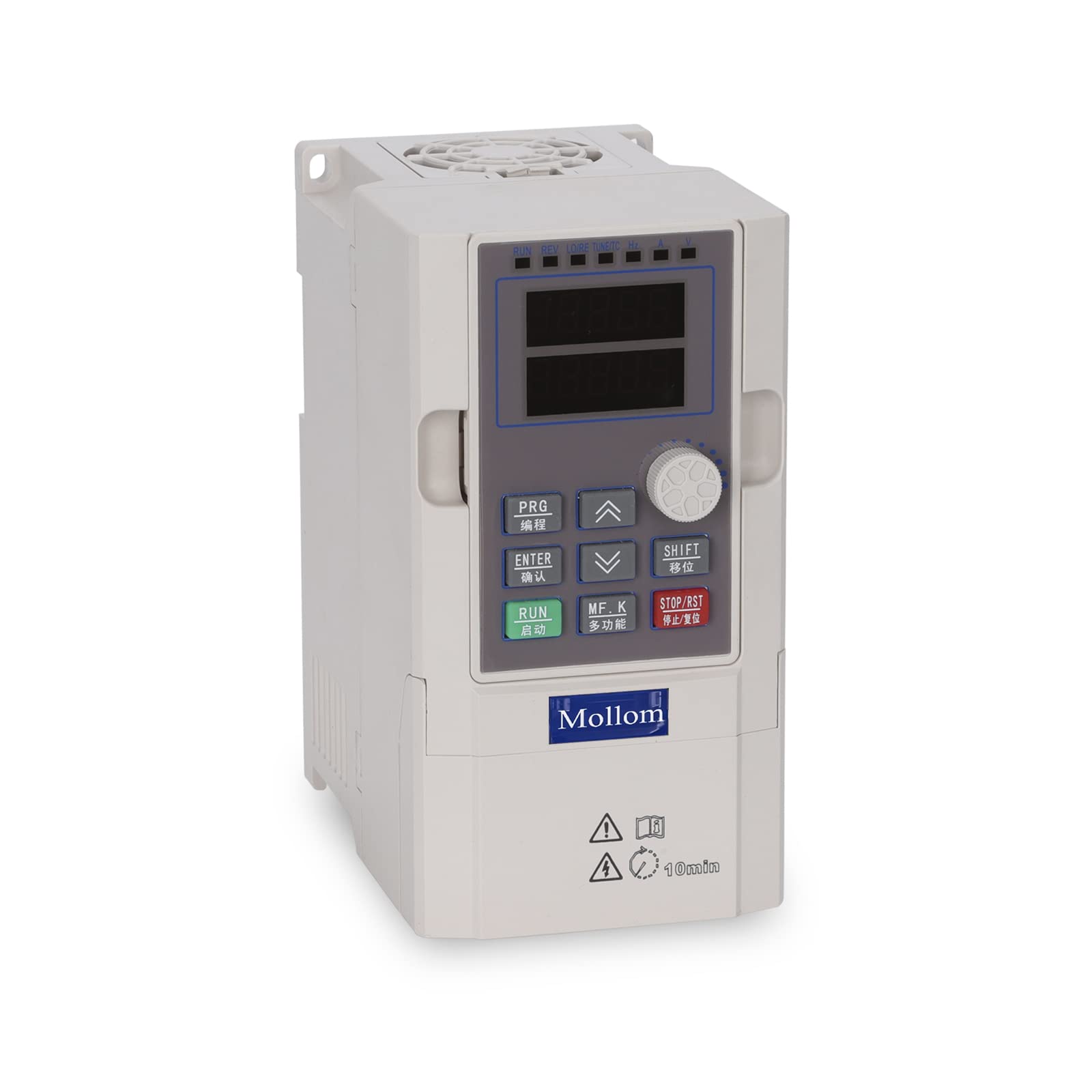 MOLLOM VFD 4KW 5HP 16A 220V 単相または三相入力から三相 0-3000 Hz 出力 変頻ドライブ インバーター スピンドルモーター CNC スピードコントロール｜湖南オンライン
