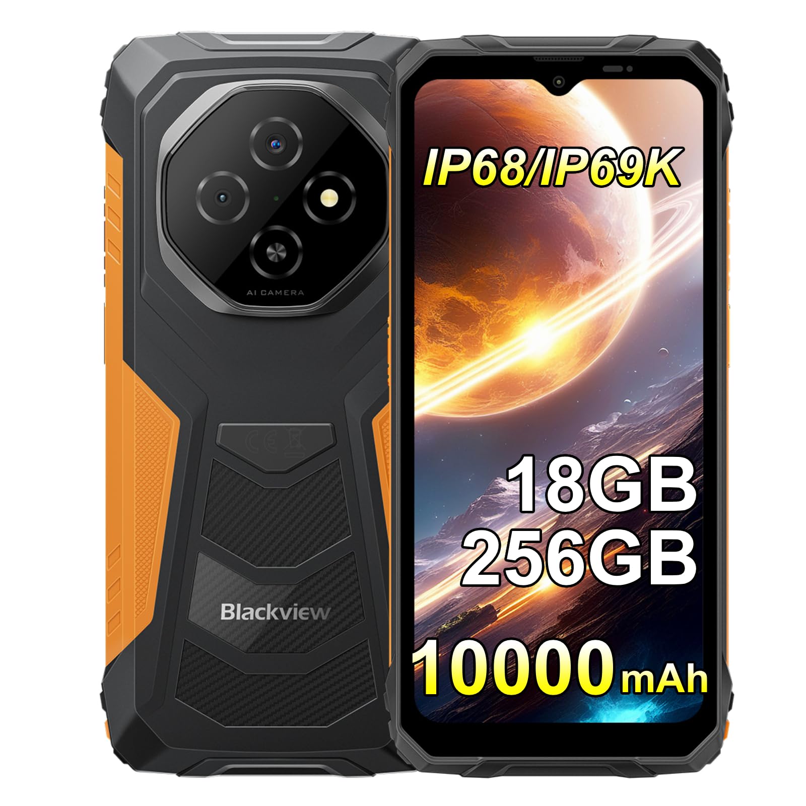 楽天市場】Blackview BV6200pro 2024 タフネススマホ SIMフリー