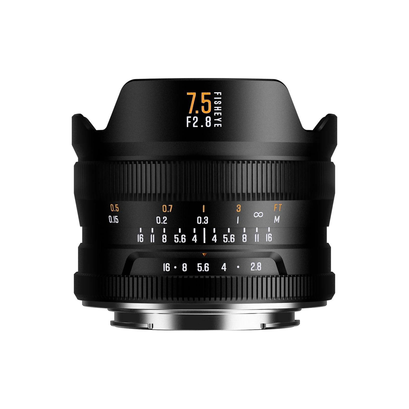 Brightin Star 7.5mm F2.8 第四世代 大口径 魚眼＆広角レンズ MF 単焦点レンズ Canon キヤノン EF-Mマウントに対応 APS-C ミラーレス用 Canon キヤノン カメラ M6 M50 M5 M3 M200 M10 M1｜湖南オンライン 18,685円