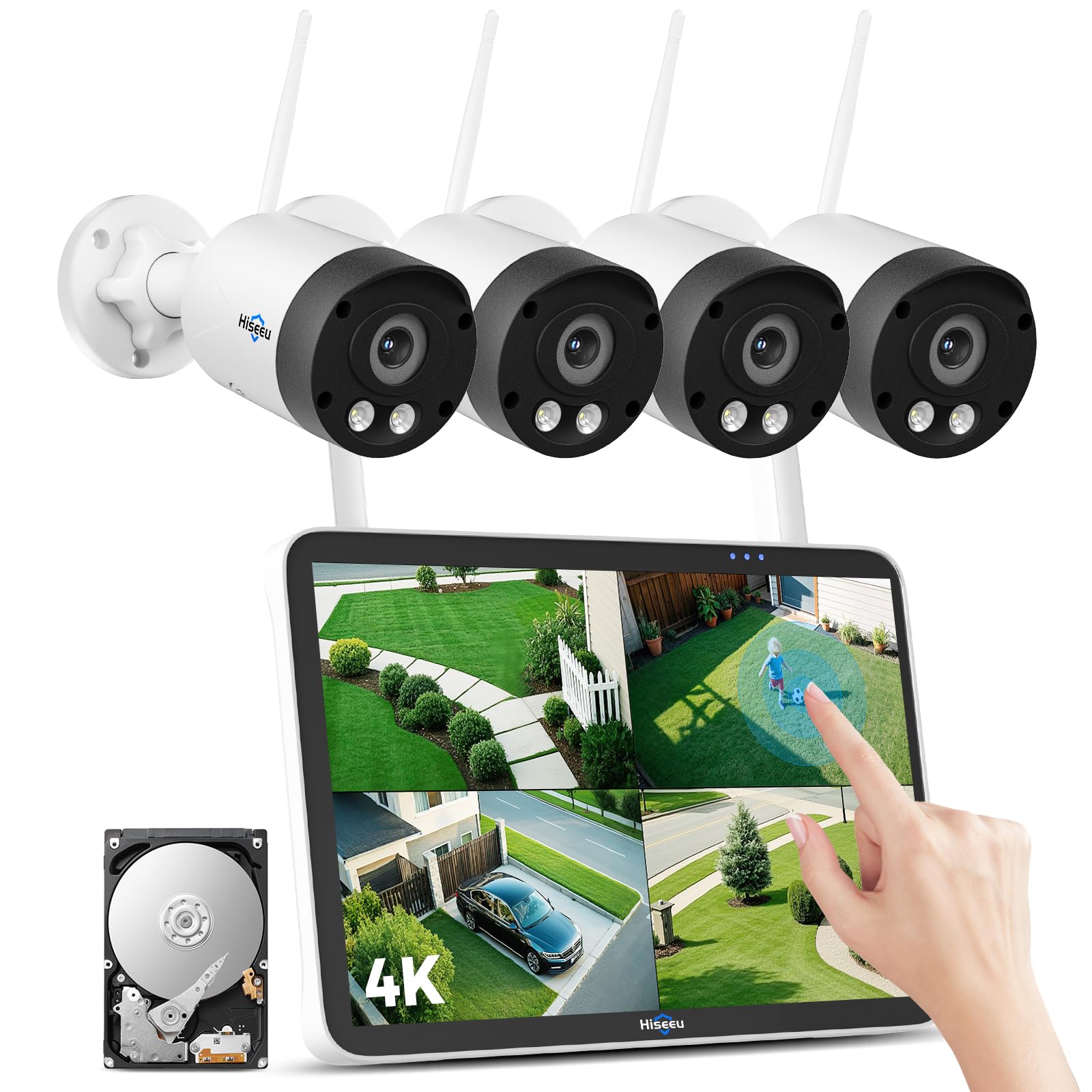 楽天市場】【双方向の音声・360° 追尾機能搭載 】防犯カメラ