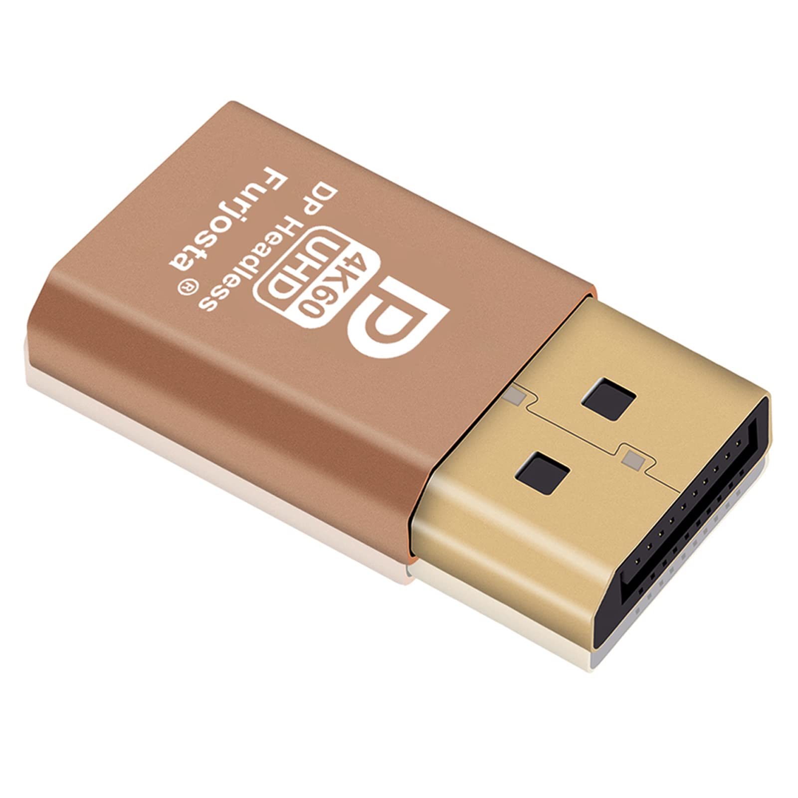 ブルーライト付きPC 4K DisplayPort仮想ディスプレイエミュレーター、ヘッドレスモードに対応、1080@120Hzから4096x2160@60Hzまで対応、PCおよびMacに対応-1