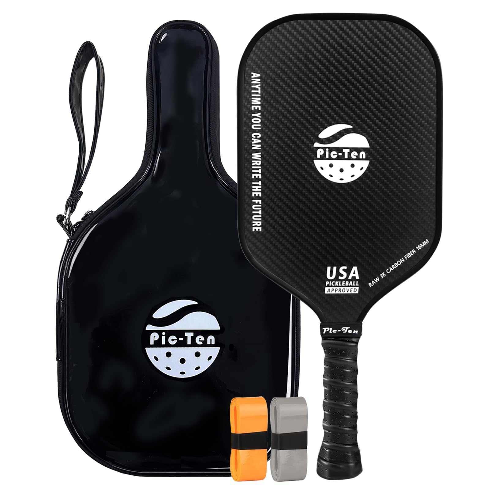 楽天市場】Pic-Ten ピックルボールパドル 未加工3Kカーボンファイバー