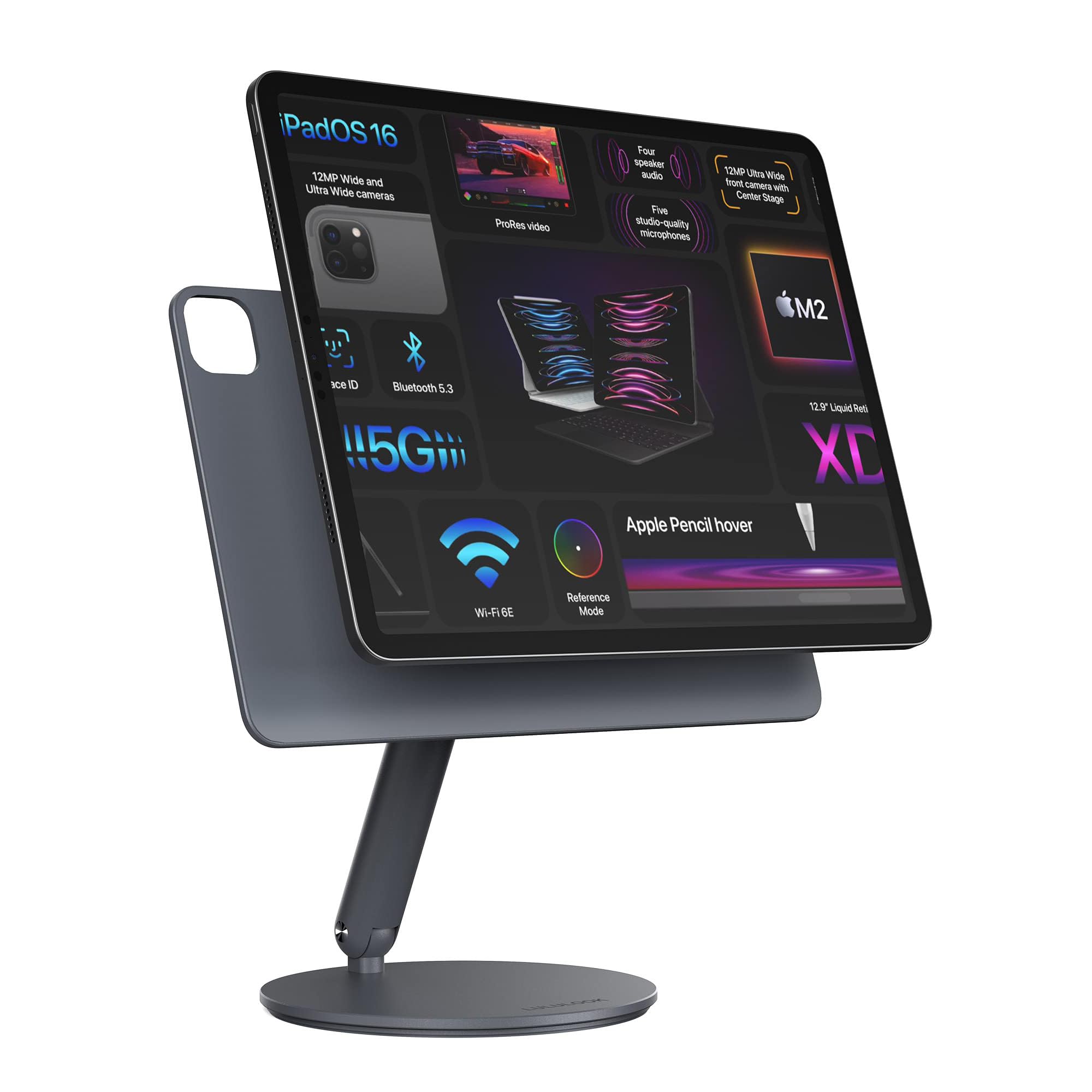 楽天市場】KUXIU 2024革新的な iPad Pro M4 スタンド アーム（13インチ