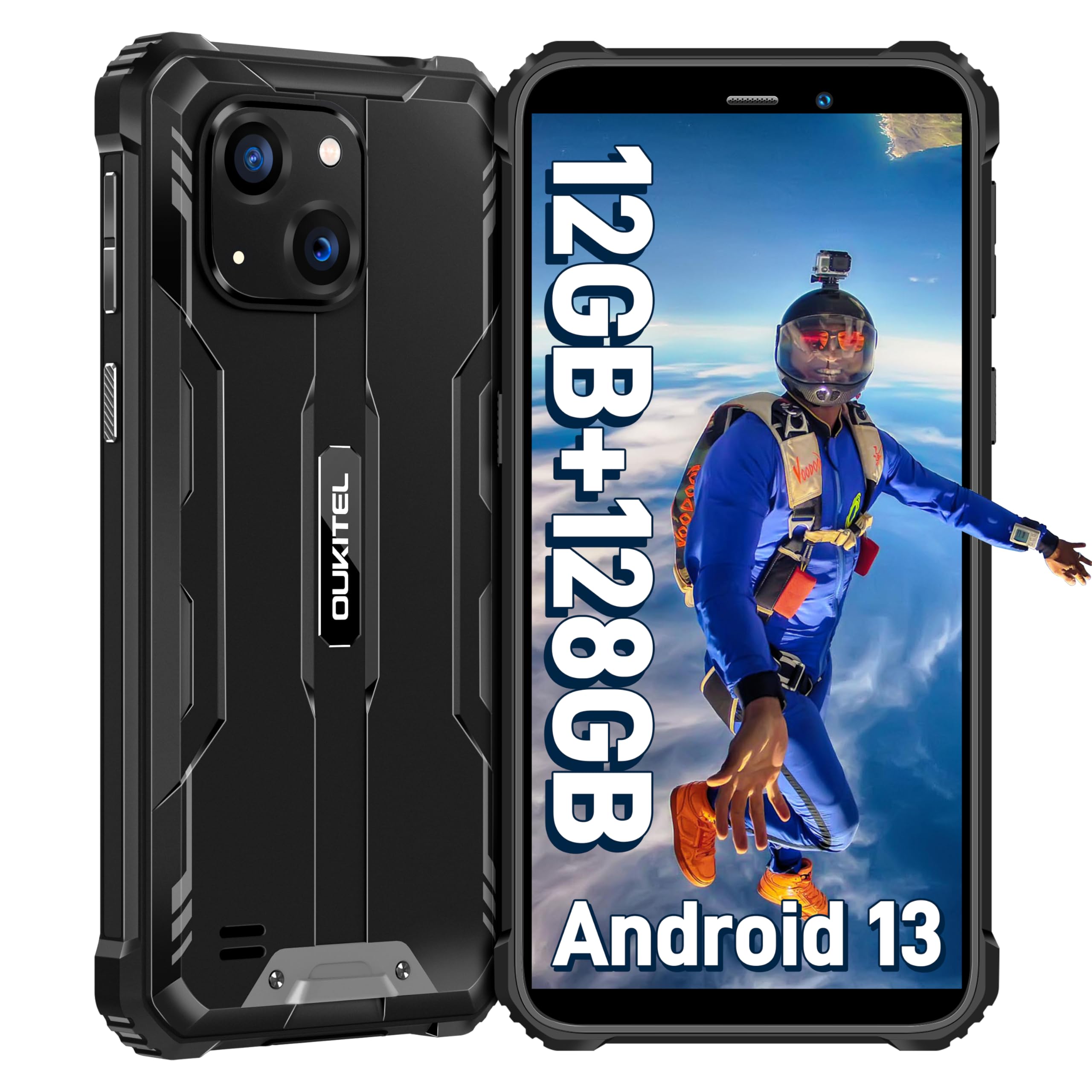 楽天市場】OUKITELWP35Sタフネススマホsimフリー、24GB|256GB|1TB